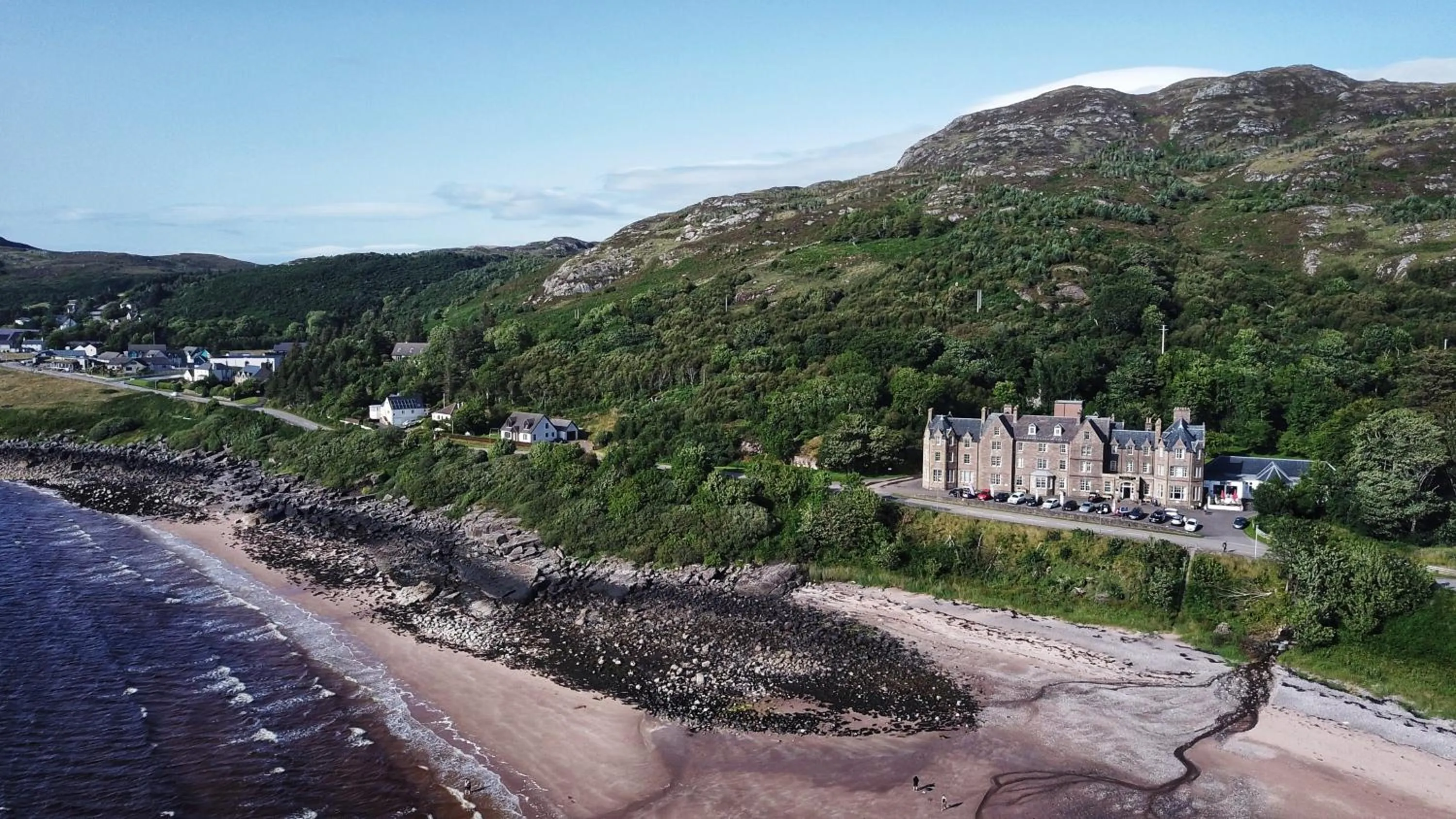 Bird's eye view in Gairloch Hotel 'A Bespoke Hotel'