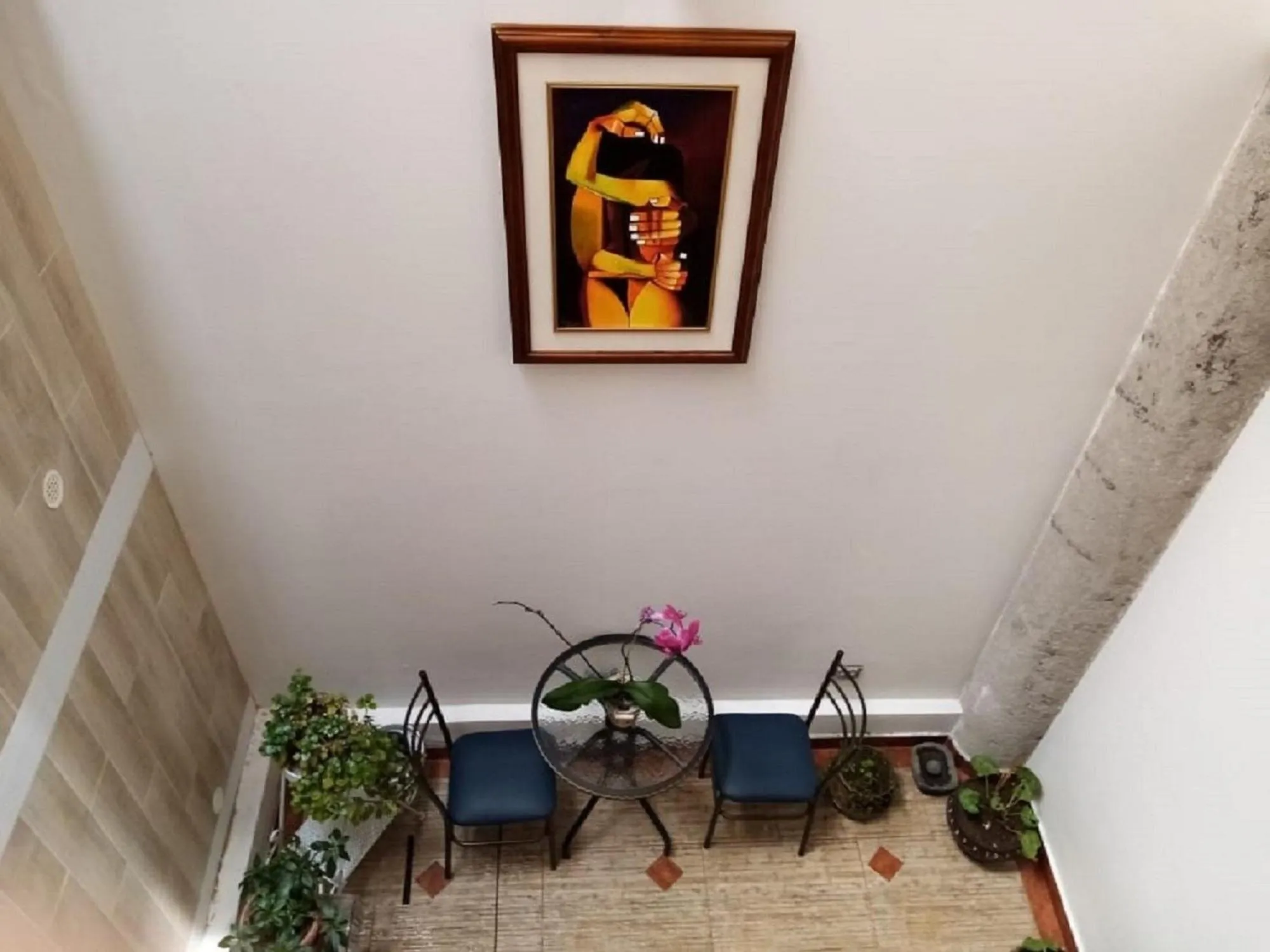 Patio in Hotel Casa Ecuatreasures Centro Historico