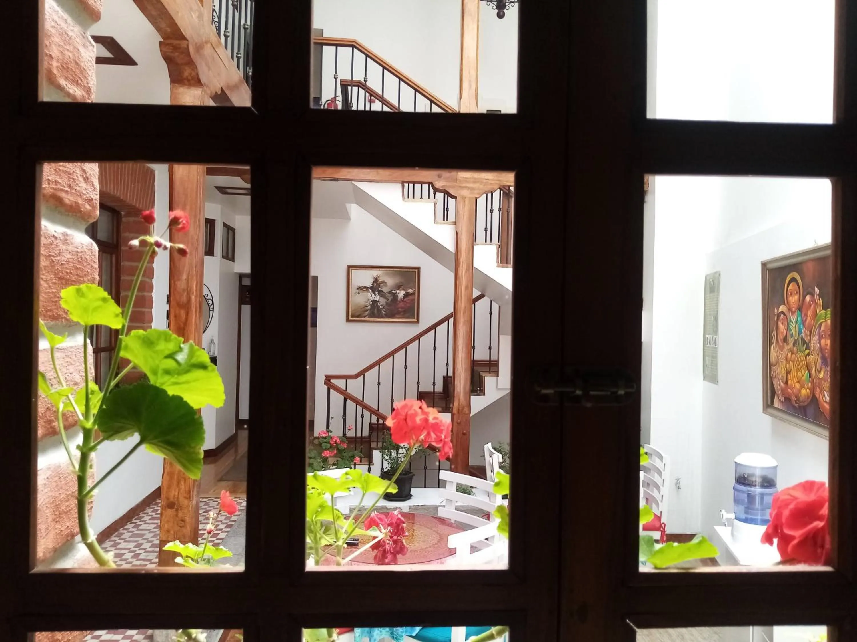 Decorative detail in Hotel Casa Ecuatreasures Centro Historico