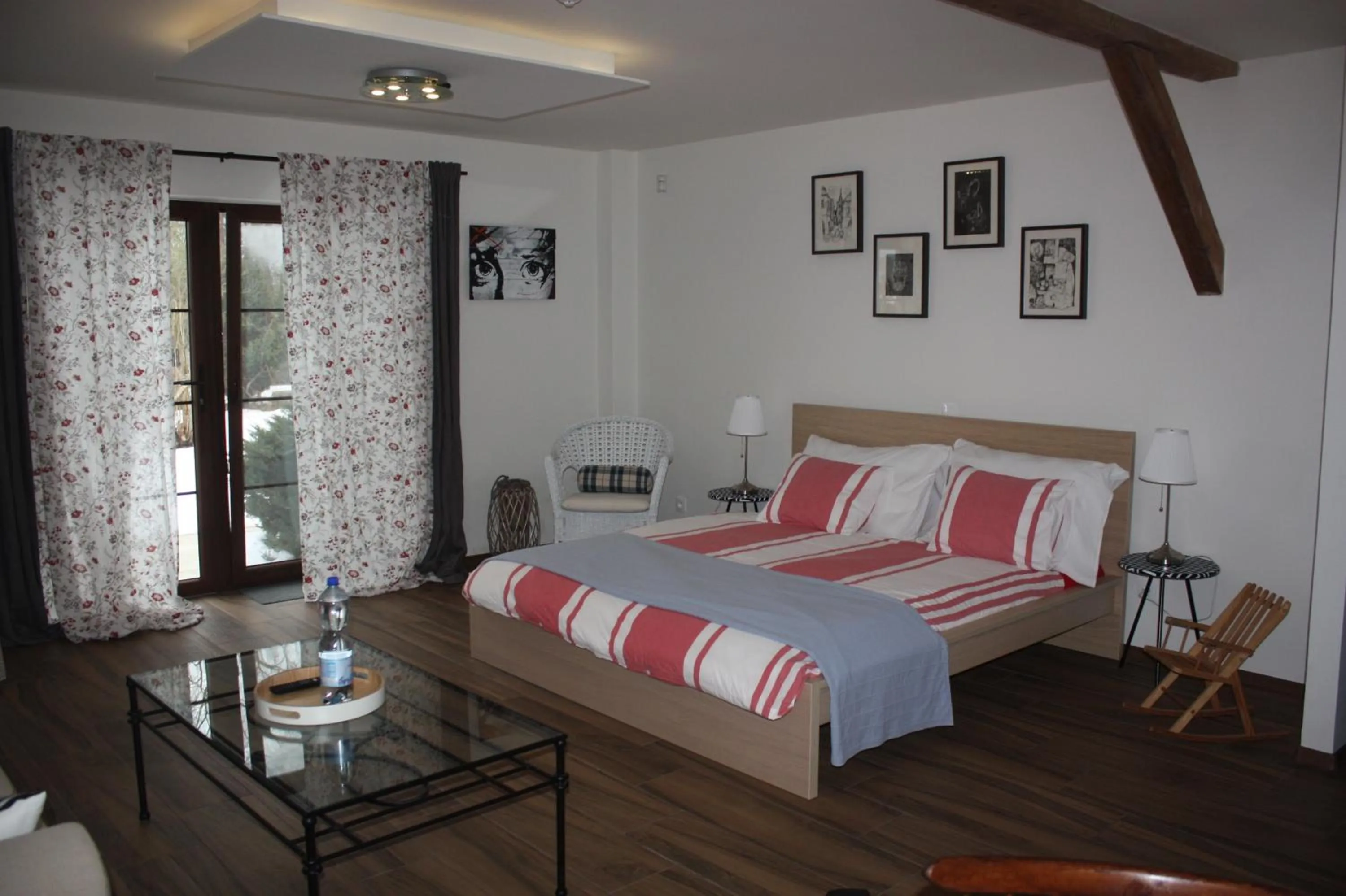 Photo of the whole room, Bed in Barvicka