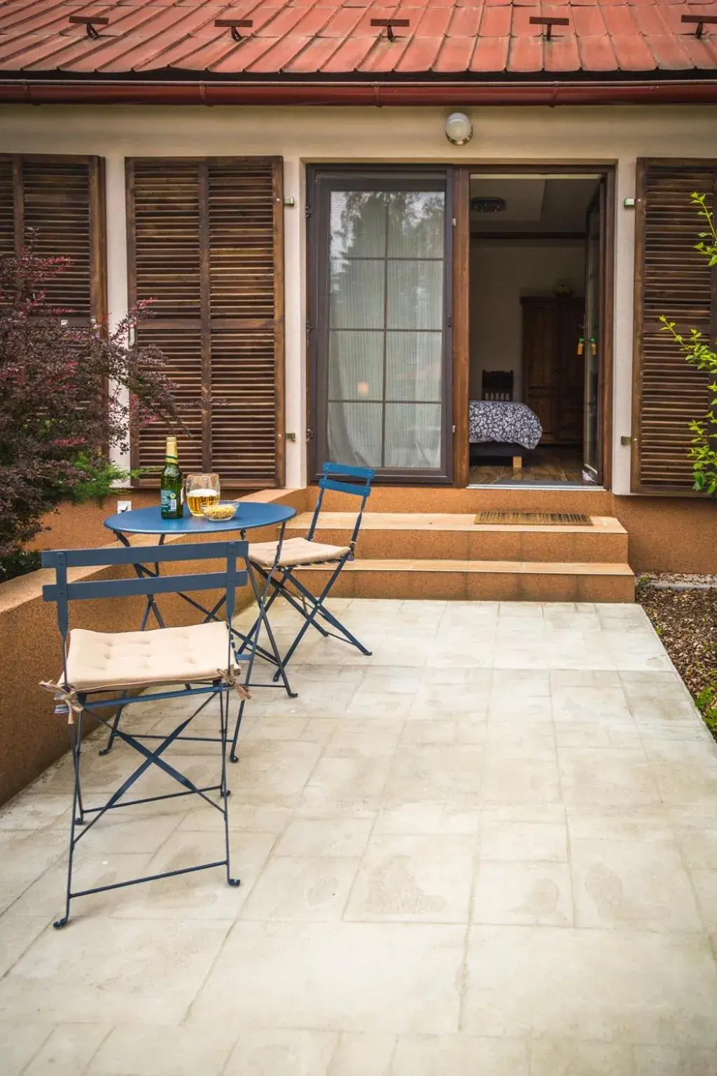 Twin Room with Garden View in Barvicka Twin Room with Garden View in Barvicka