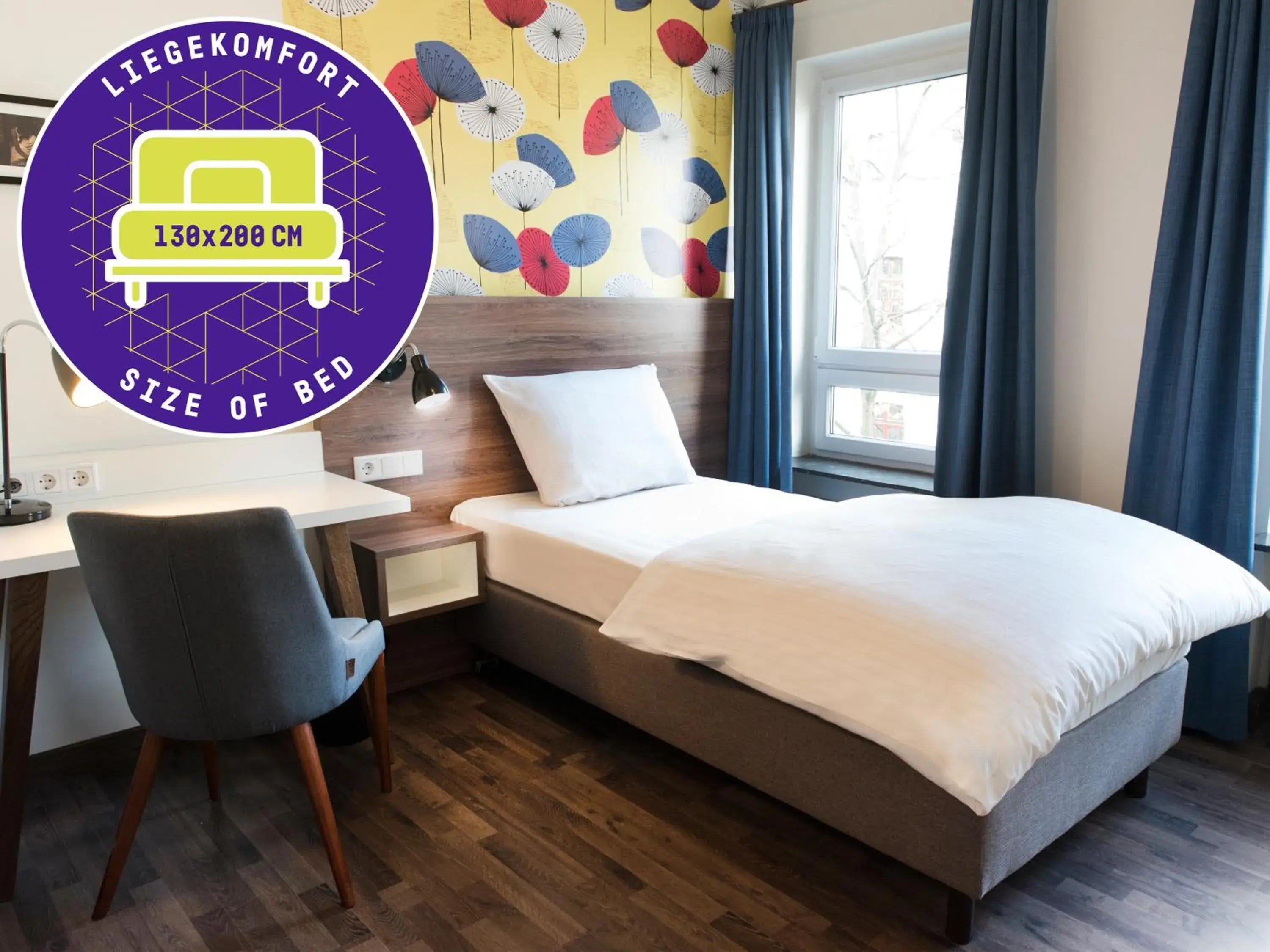 Bed in KONCEPT HOTEL Zum Kostbaren Blut Bed in KONCEPT HOTEL Zum Kostbaren Blut