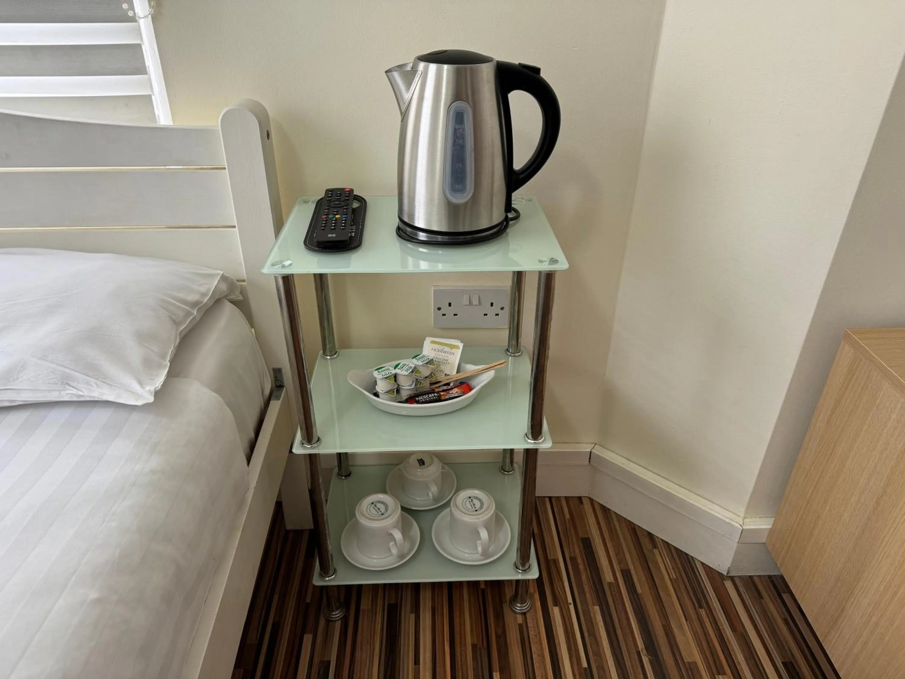 Bed in Namaste Palace Hotel