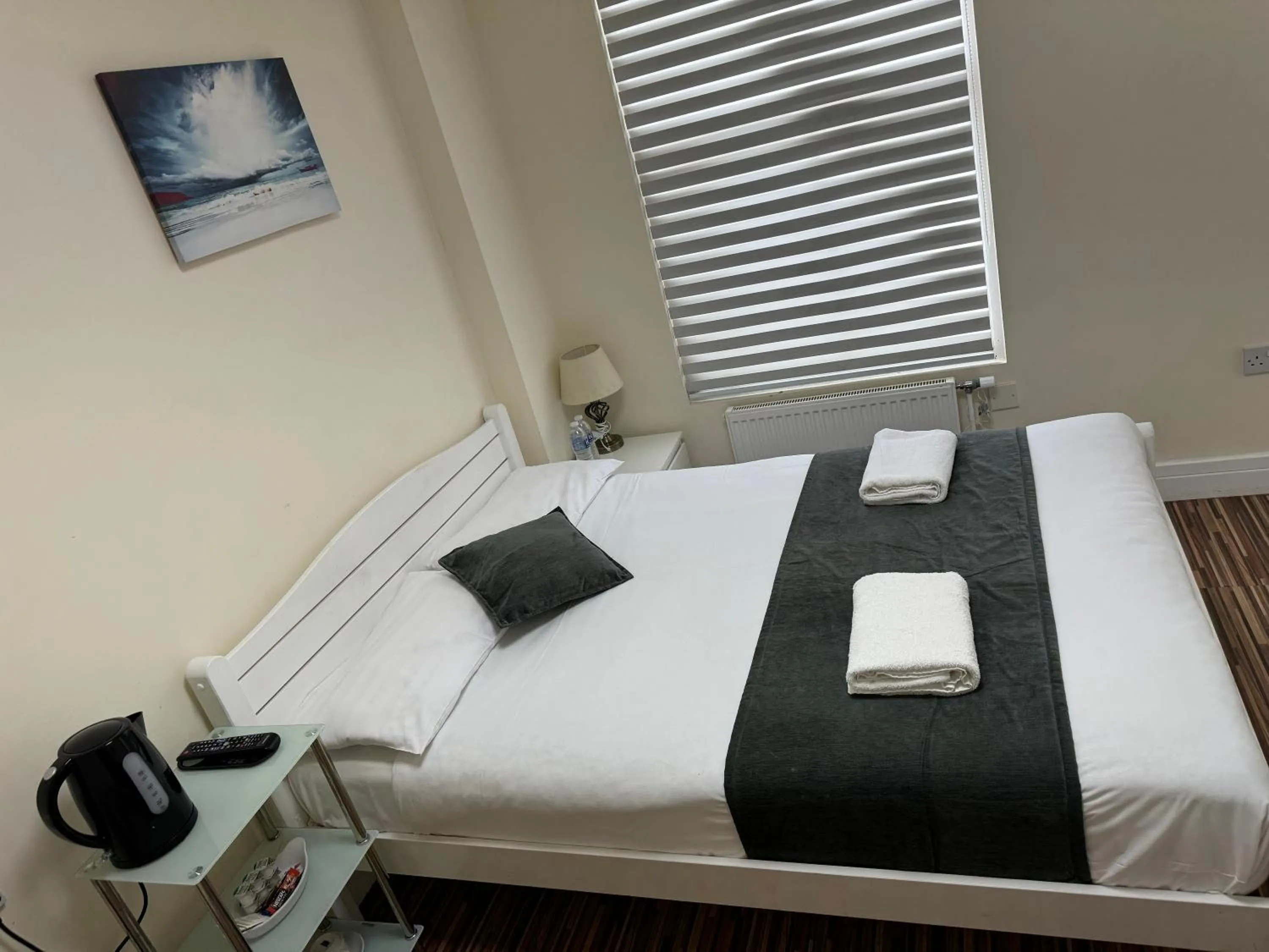 Bed in Namaste Palace Hotel