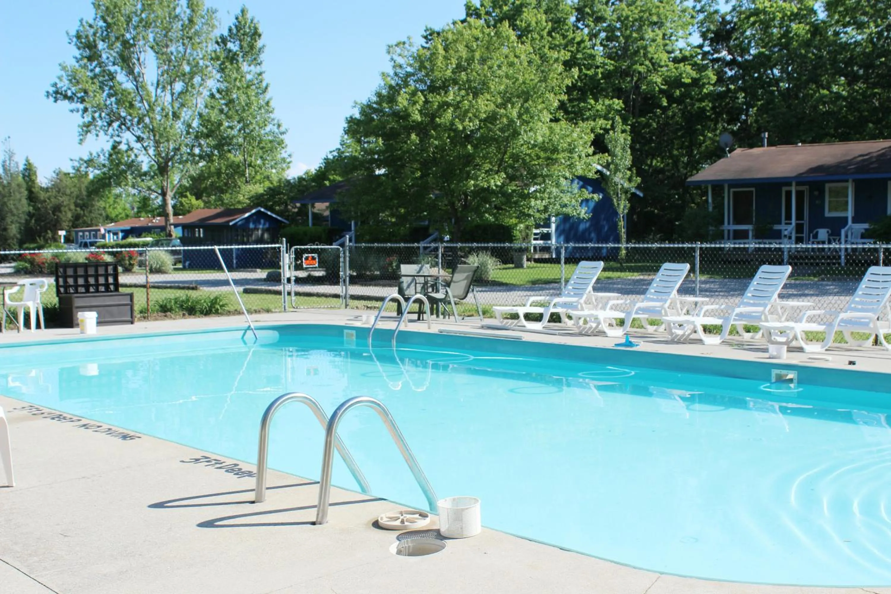 Pool view in Bird's Nest Resort