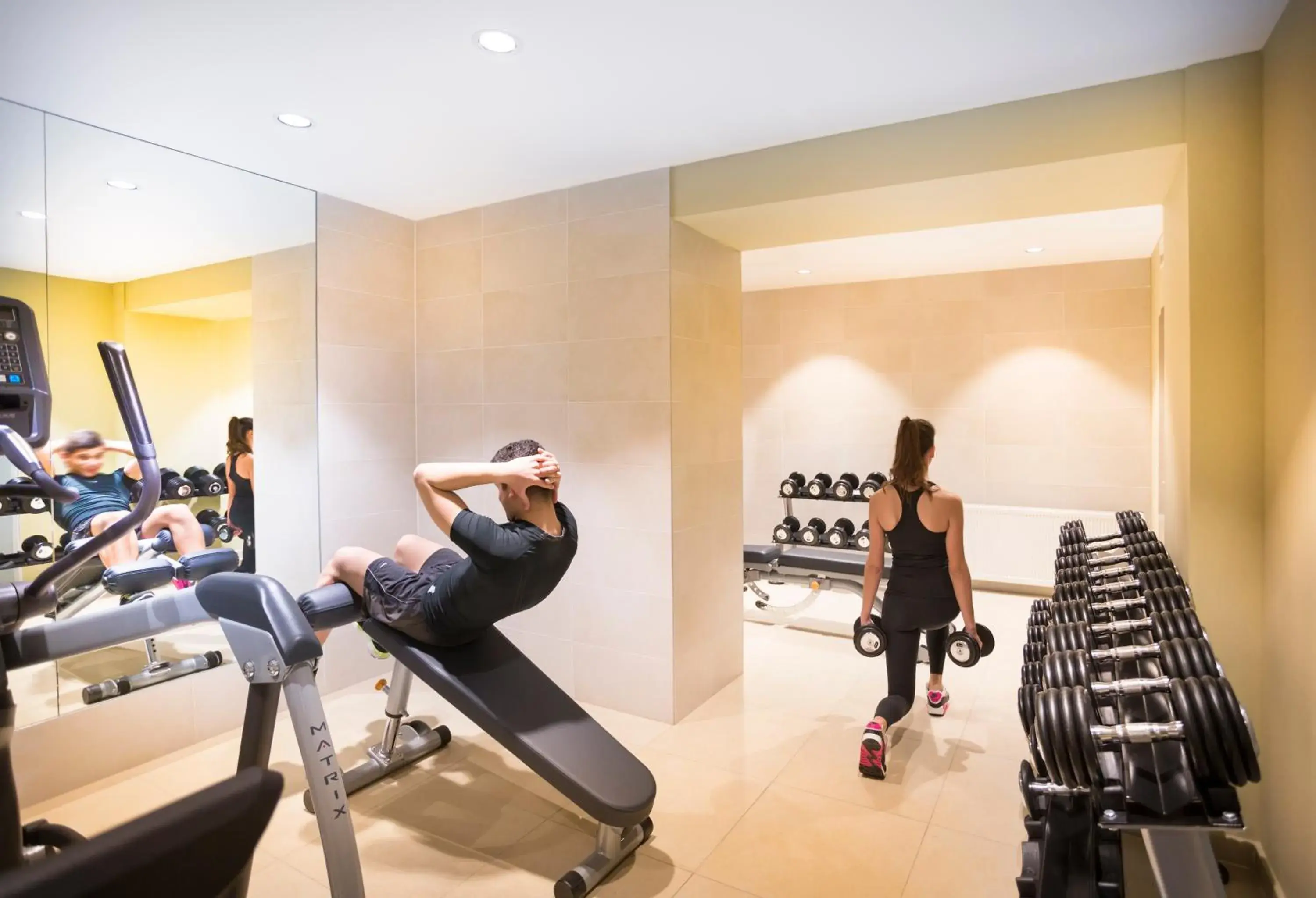 Fitness centre/facilities in Hotel Kvarner - by Liburnia Hotels & Villas Fitness centre/facilities in Hotel Kvarner - by Liburnia Hotels & Villas