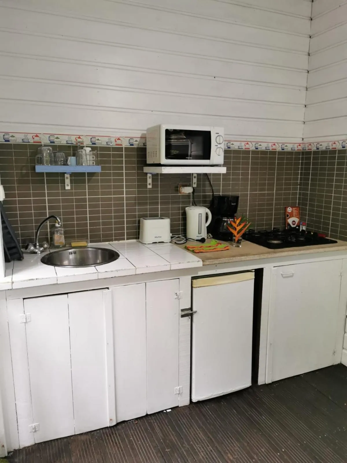 Kitchen or kitchenette in Les Gîtes de la Lézarde