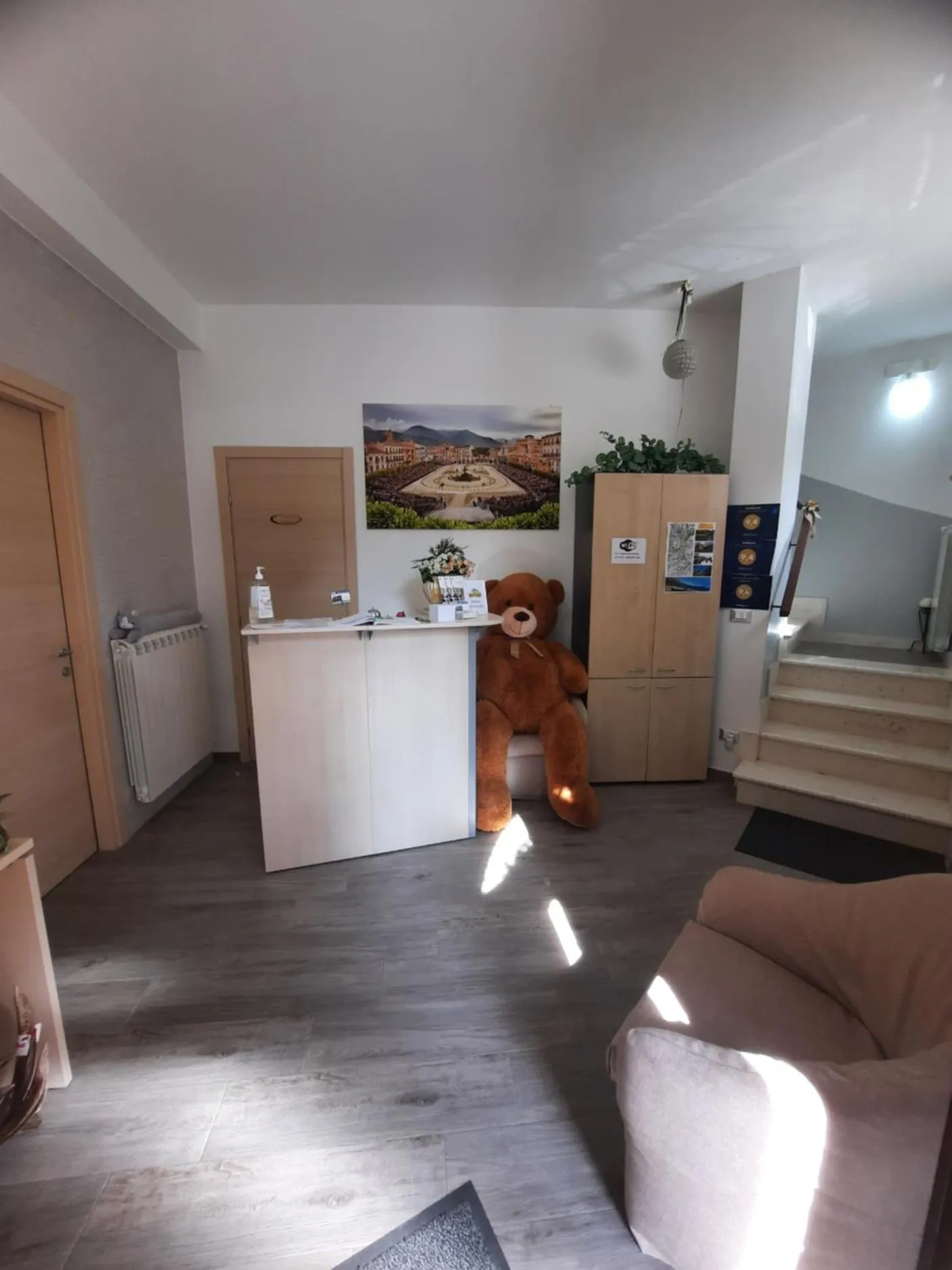 Lobby or reception in B&B Solimo