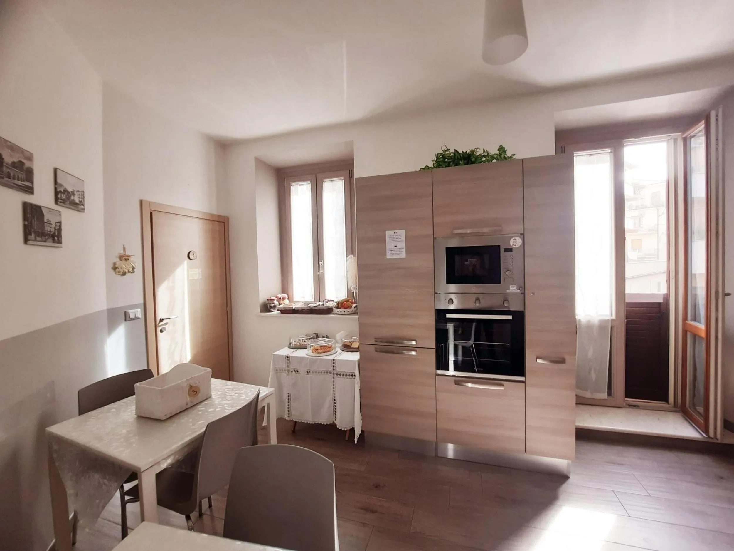 Kitchen or kitchenette in B&B Solimo