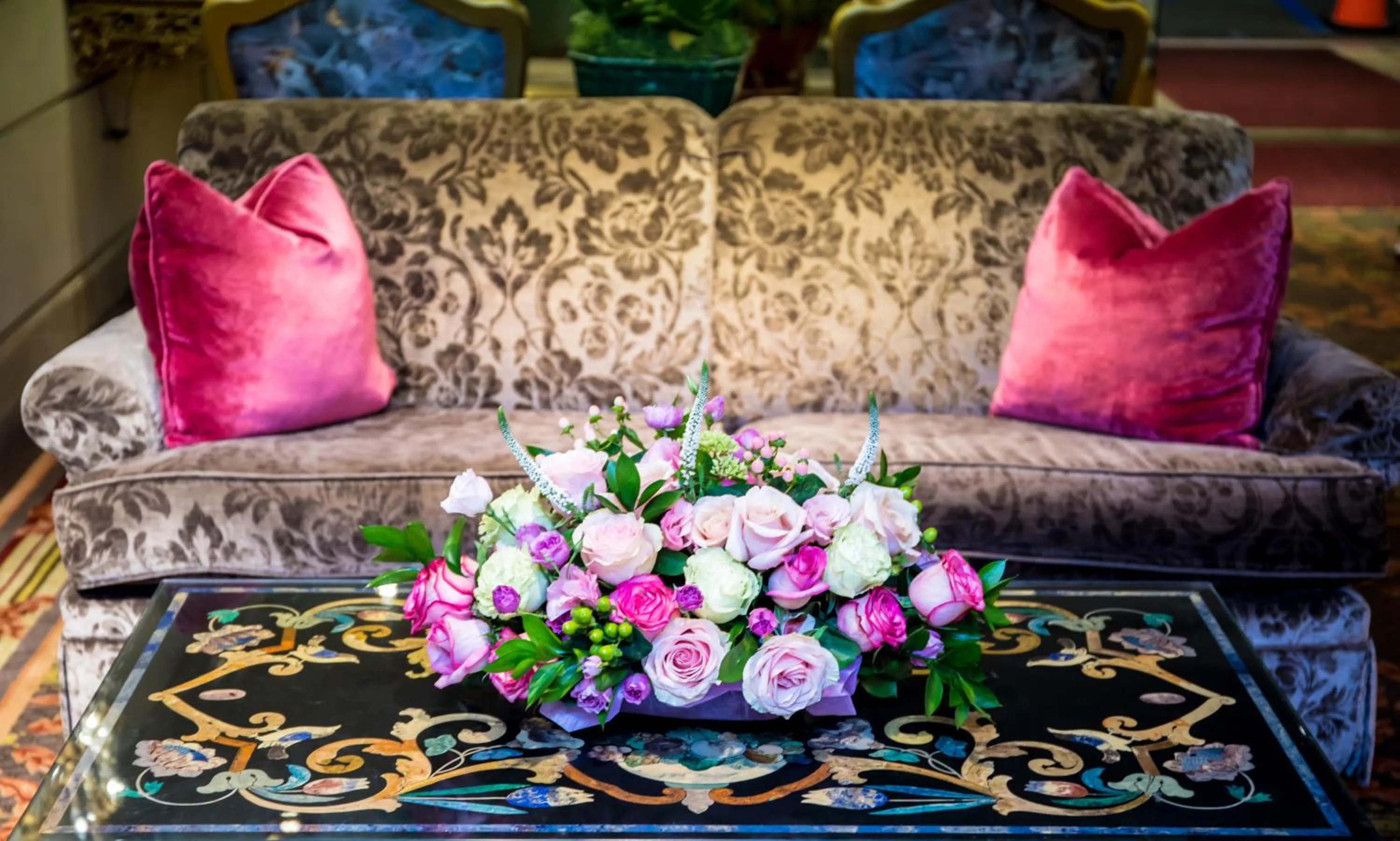 Lobby or reception in Olyver Hotel
