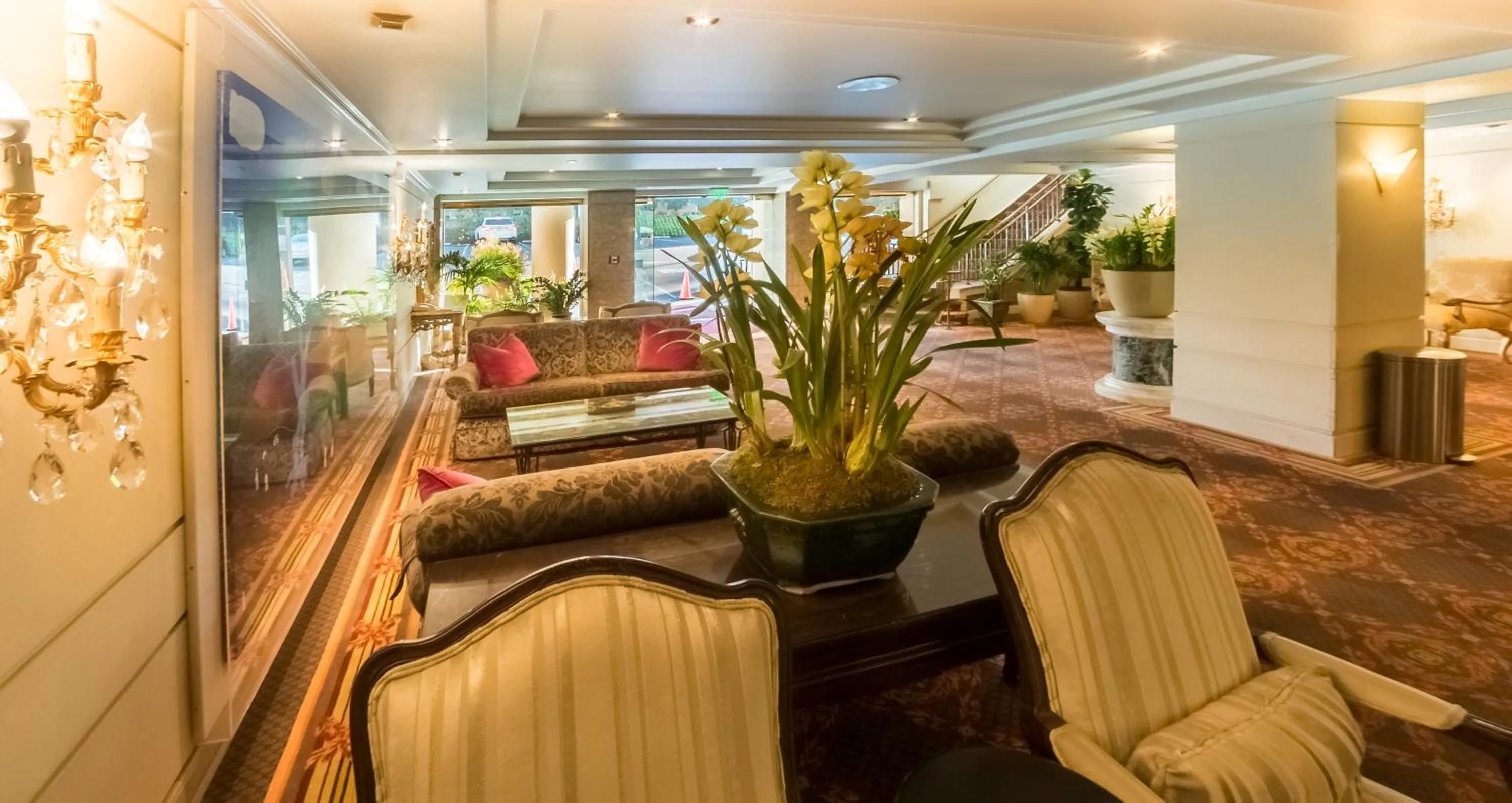 Lobby or reception in Olyver Hotel