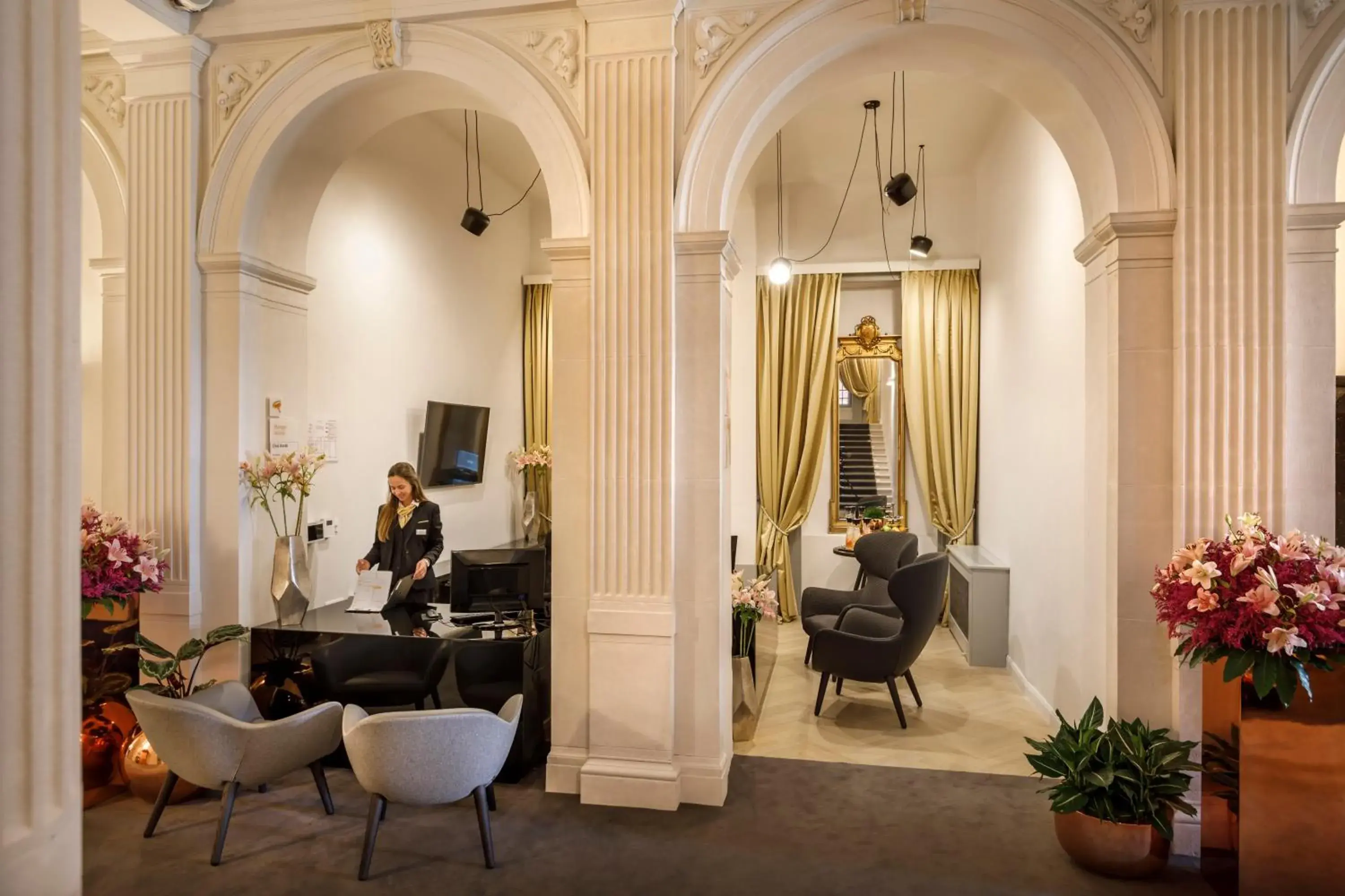 Lobby or reception in Hotel Imperial - by Liburnia Hotels & Villas Lobby or reception in Hotel Imperial - by Liburnia Hotels & Villas