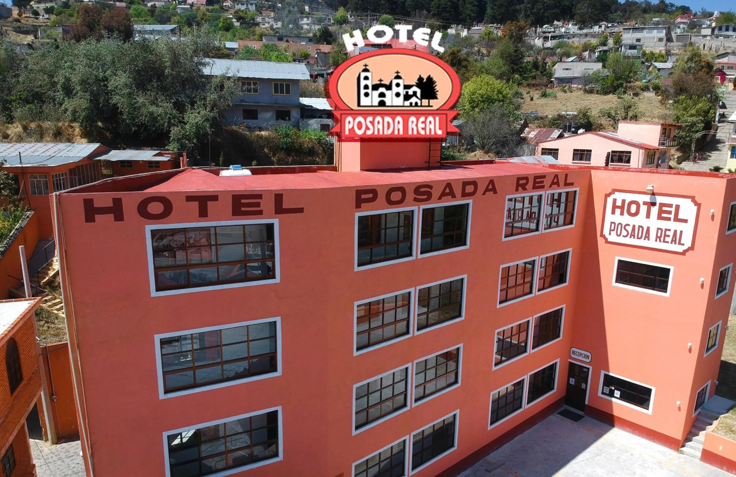 Property building in Hotel Posada Real
