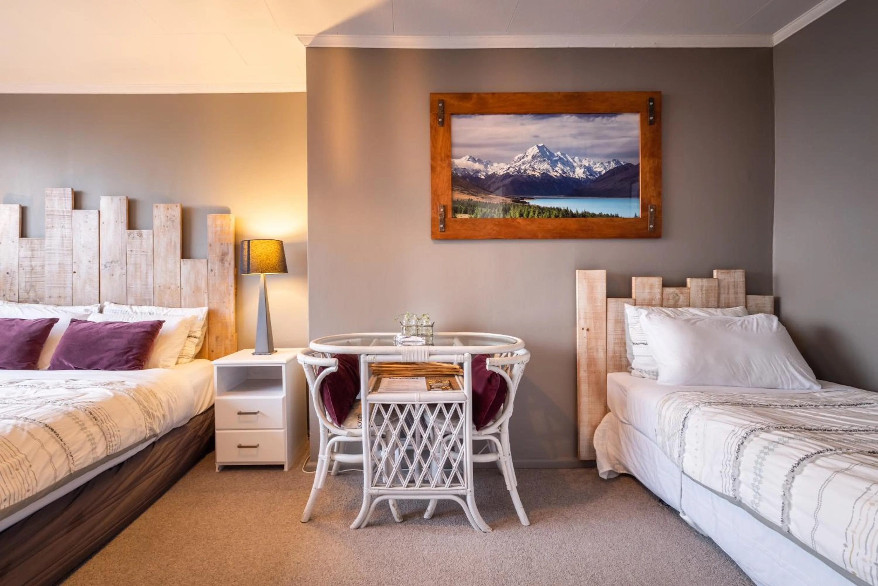 Sea view, Bed in Oamaru Backpackers