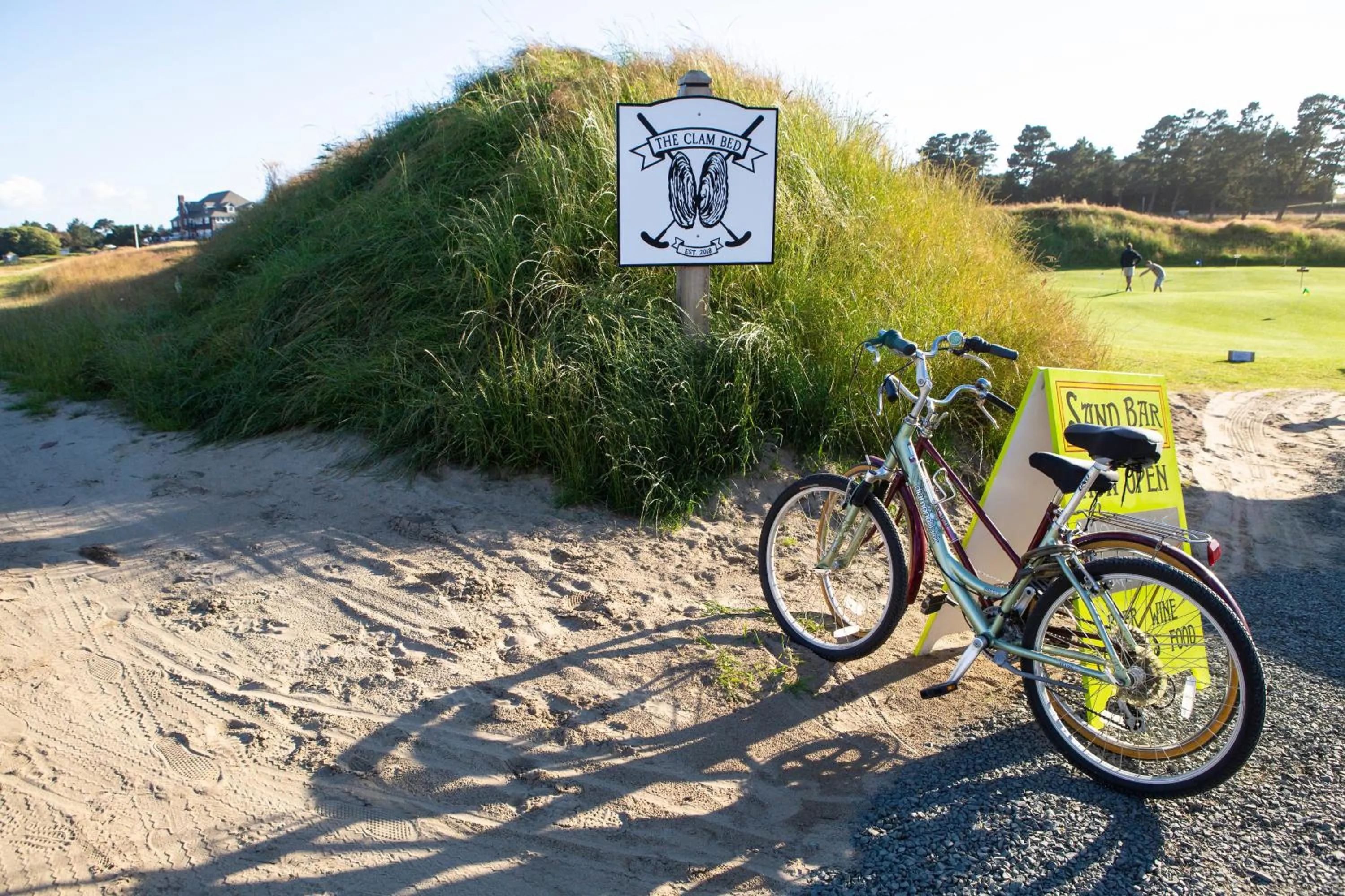 Cycling in McMenamins Gearhart Hotel