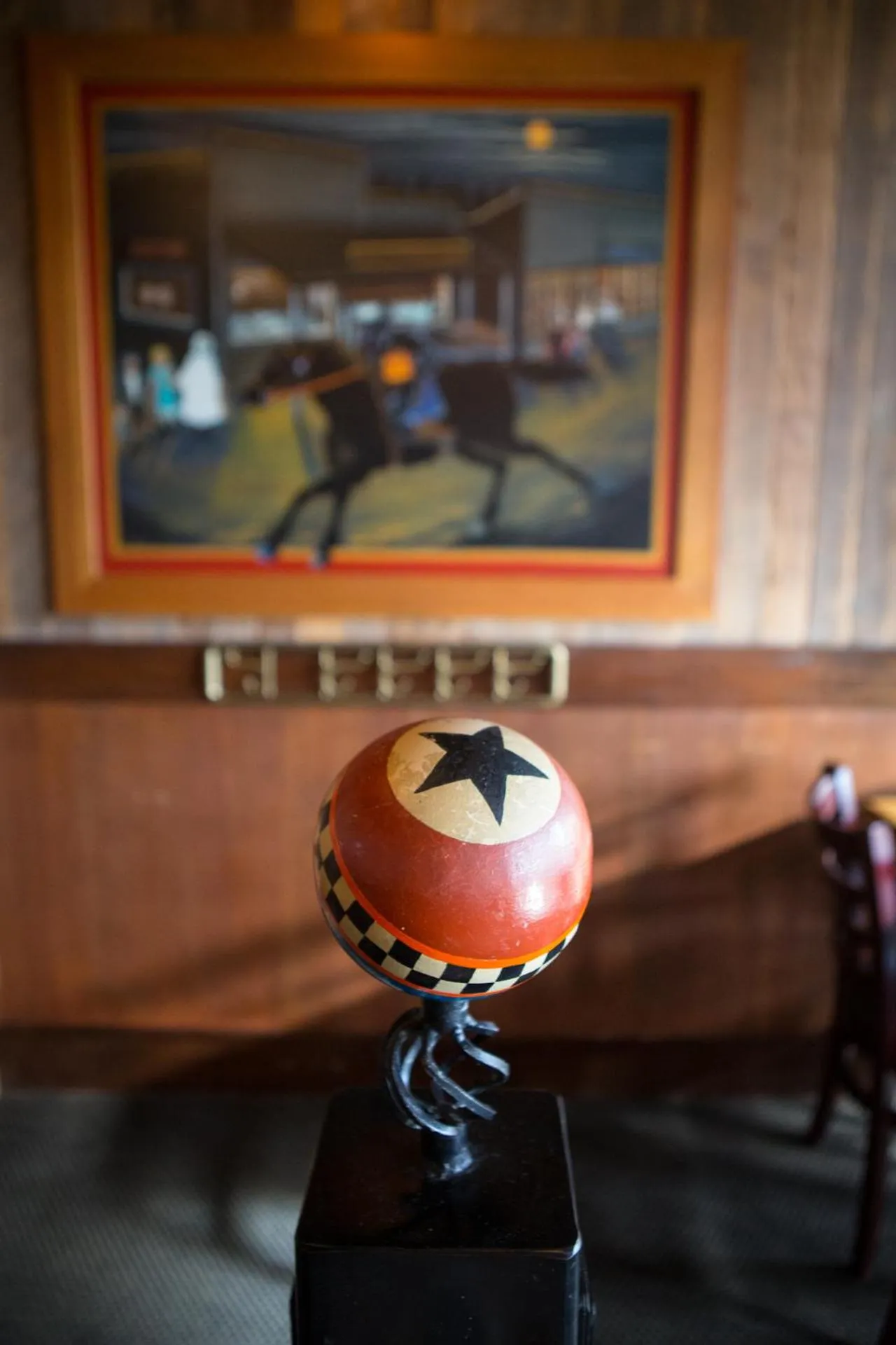 Decorative detail in McMenamins Gearhart Hotel