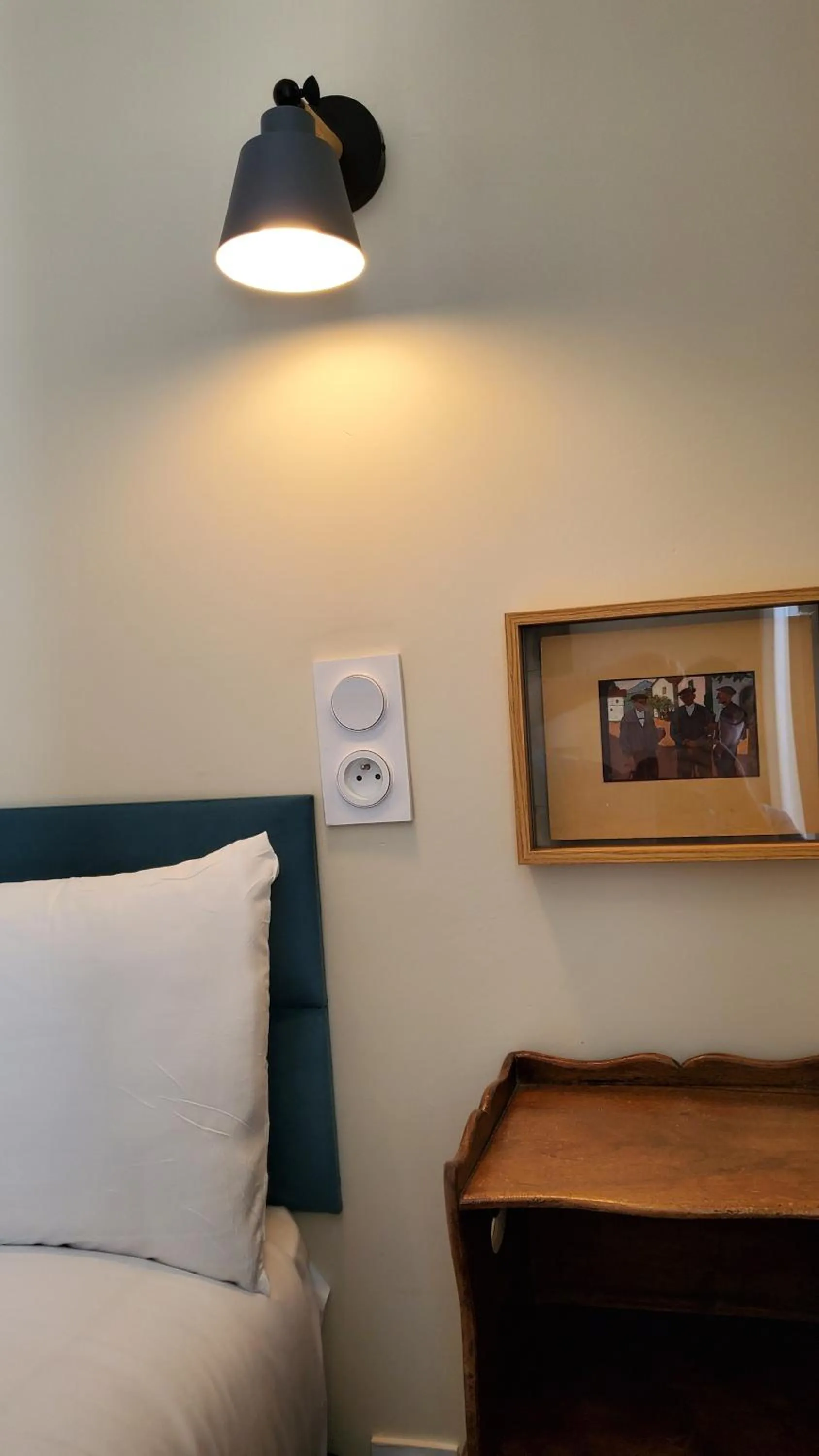 Bed in Grand Hôtel de la Poste