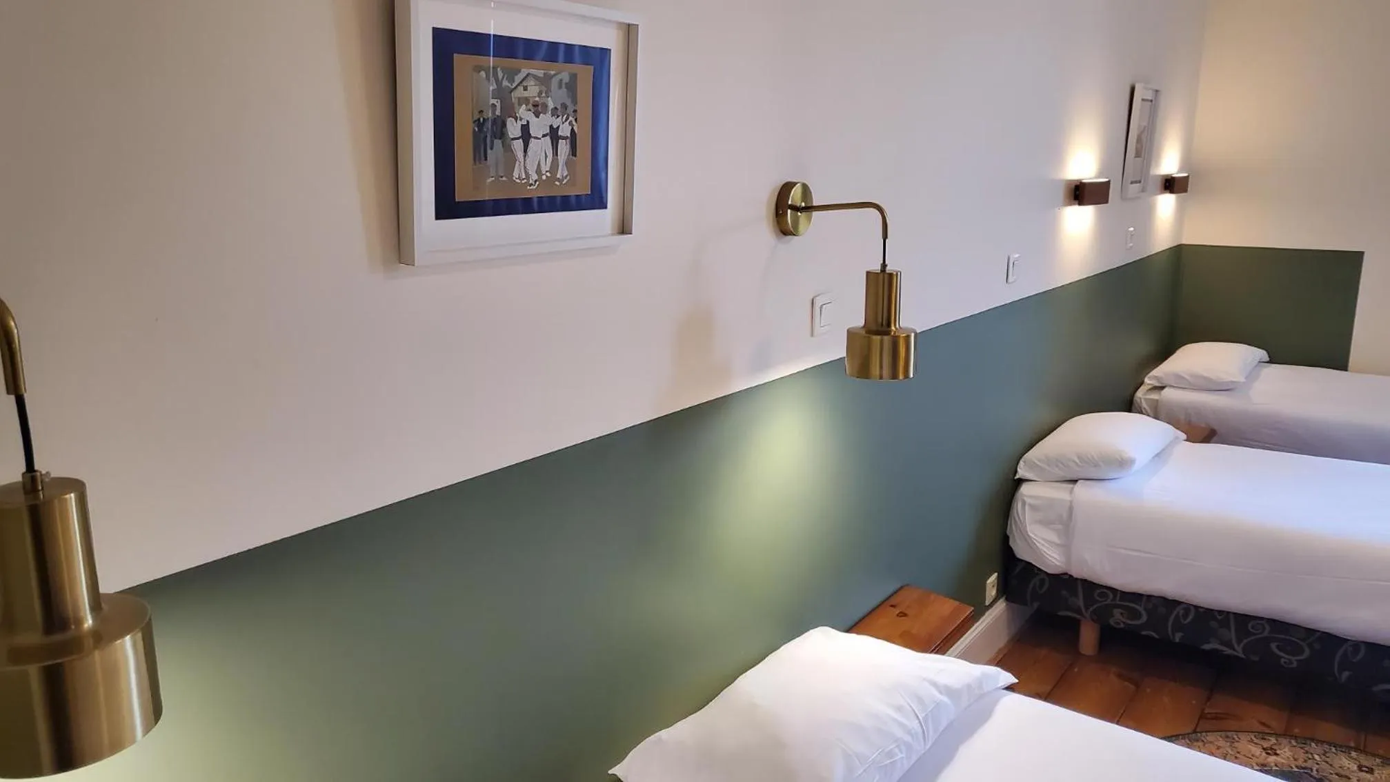 Bed in Grand Hôtel de la Poste