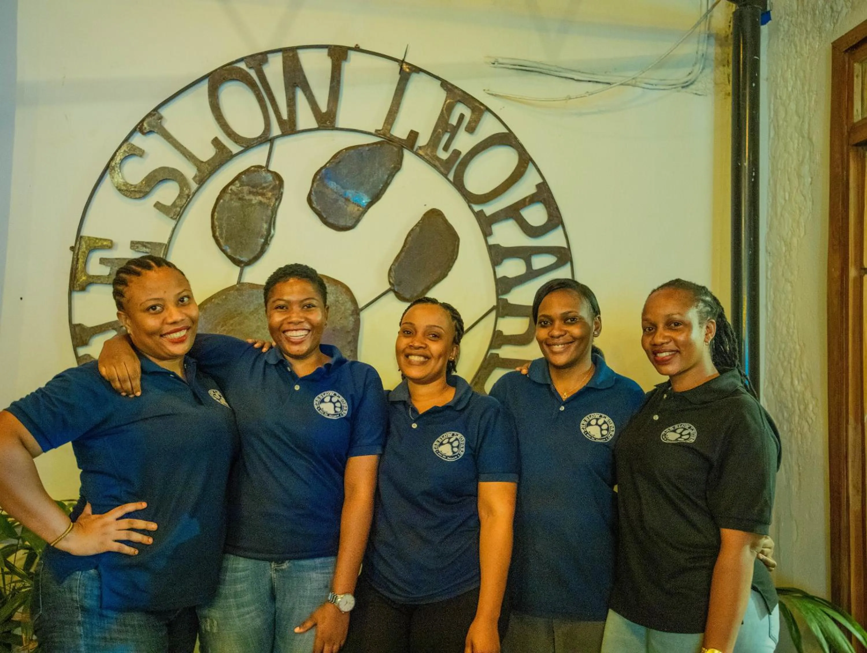 Staff in The Slow Leopard