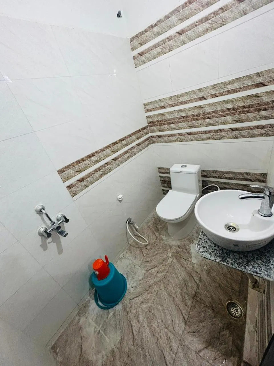 Bathroom in Hotel Maurya Vihar Bodhgaya