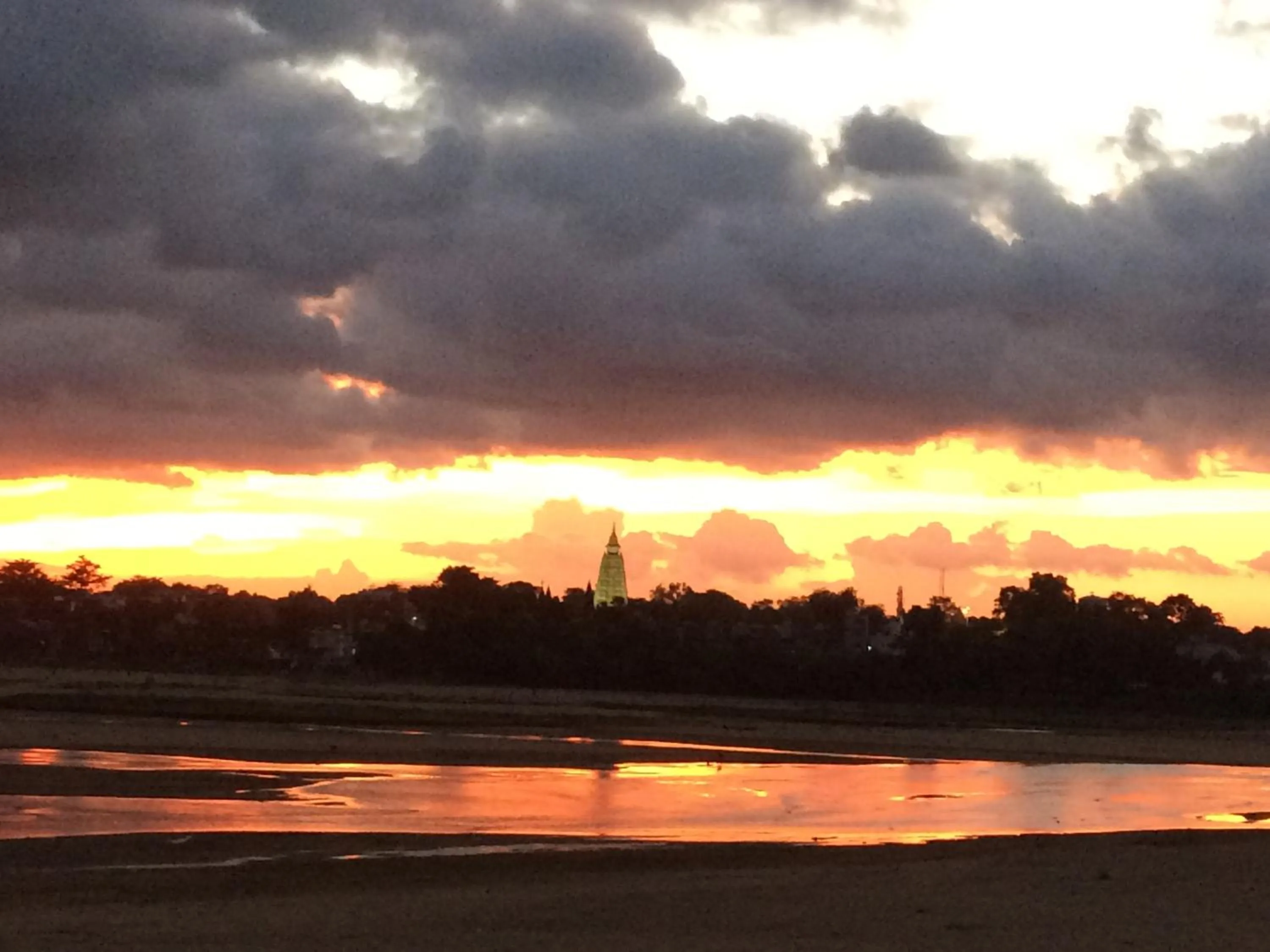 On site in Hotel Maurya Vihar Bodhgaya