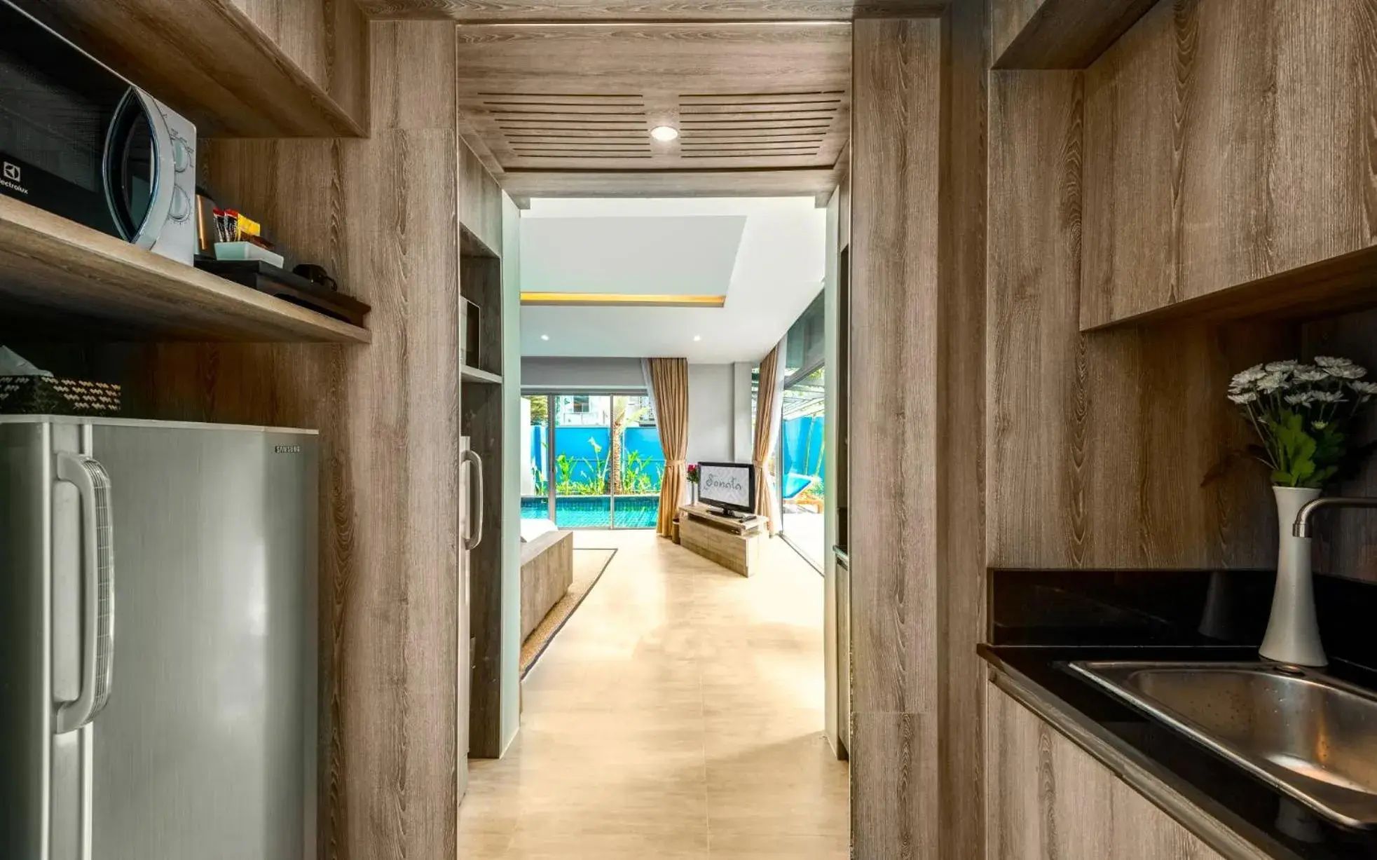 Living room in Villa Sonata Phuket Living room in Villa Sonata Phuket