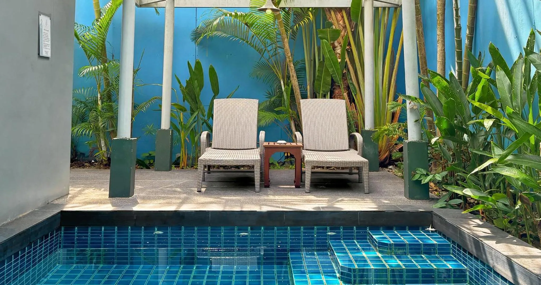 Swimming pool in Villa Sonata Phuket