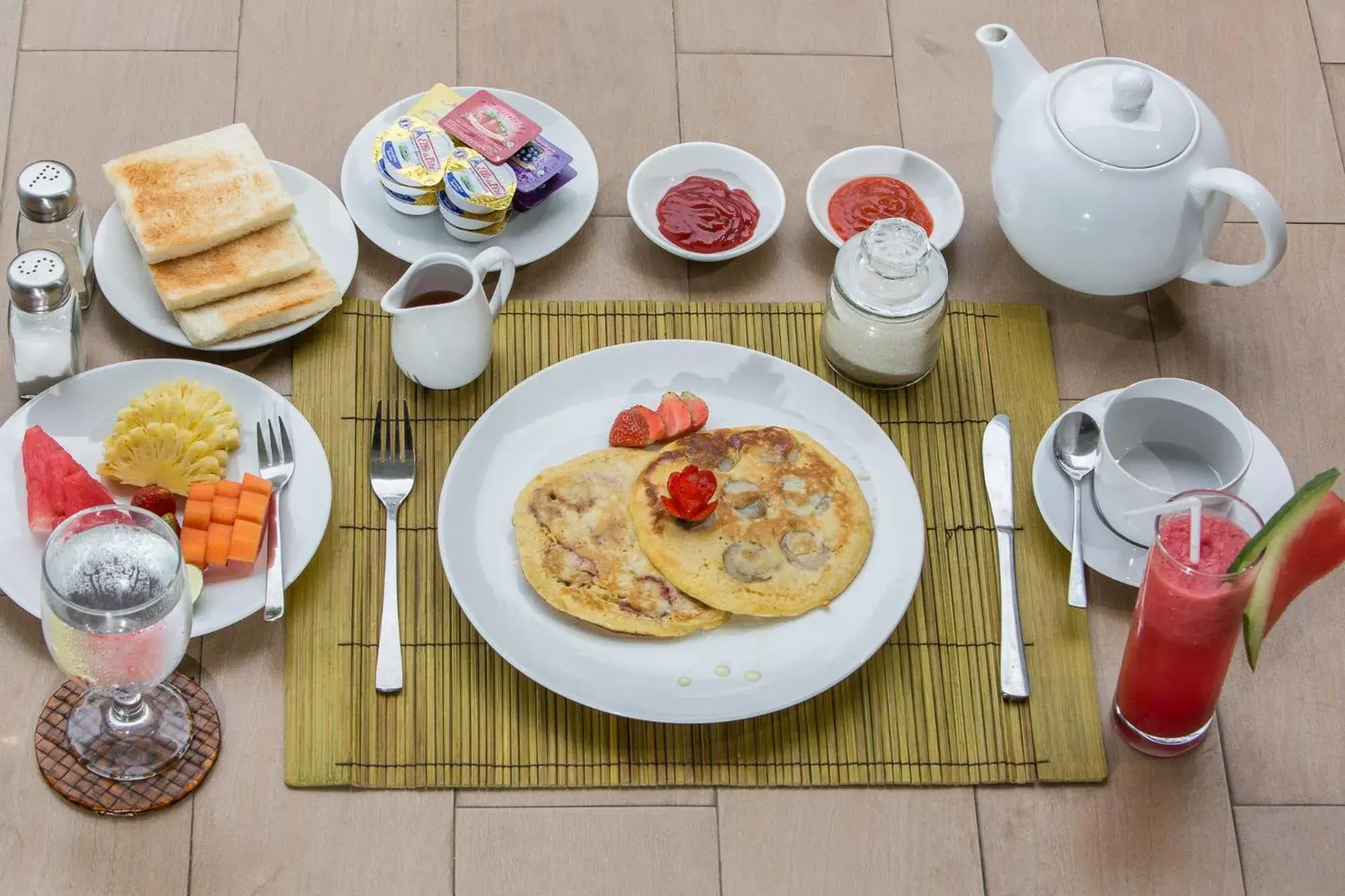 Breakfast in Villa Roku by Nagisa Bali Breakfast in Villa Roku by Nagisa Bali