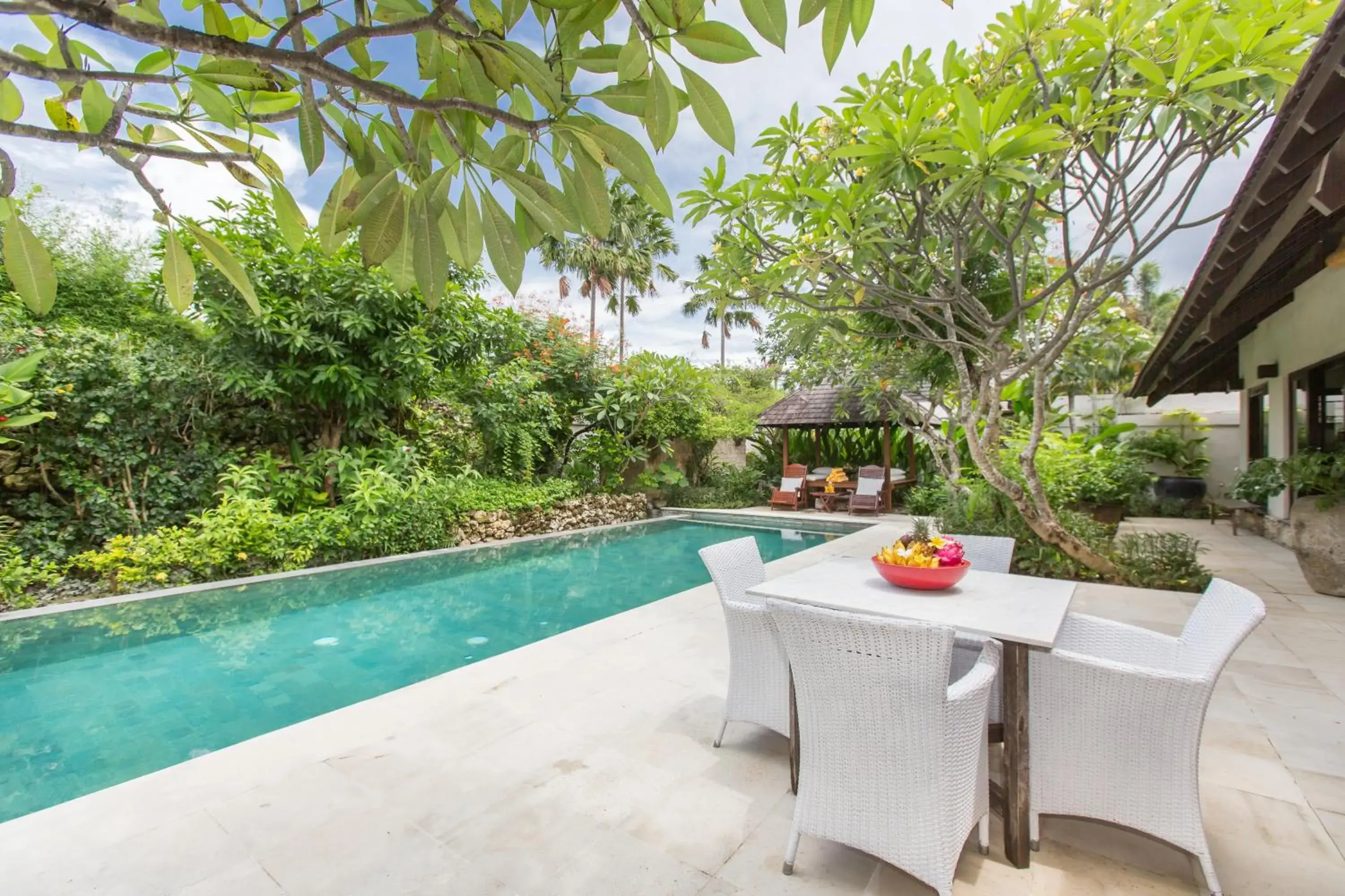 Pool view in Villa Roku by Nagisa Bali Pool view in Villa Roku by Nagisa Bali