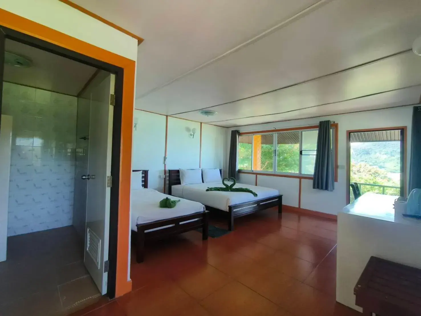 Bed in Phi Phi View Point Resort Bed in Phi Phi View Point Resort