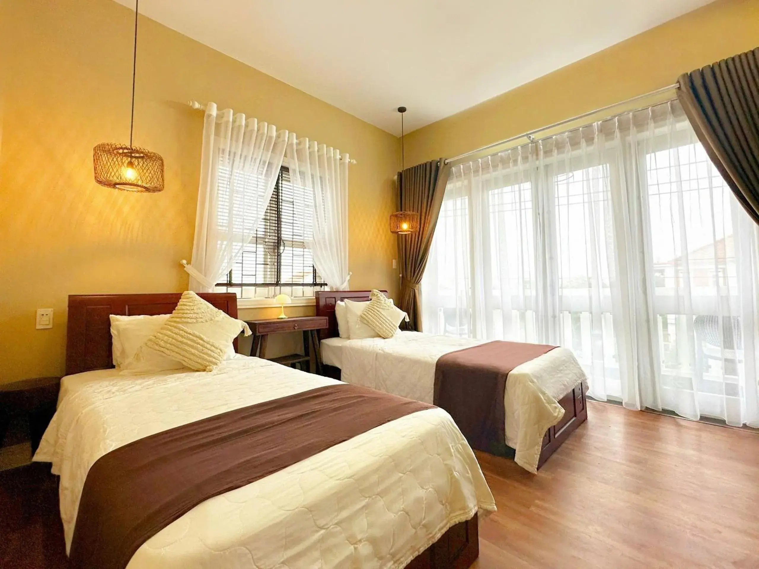 Twin Room with Balcony - single occupancy in Fullhouse Hoian Twin Room with Balcony - single occupancy in Fullhouse Hoian