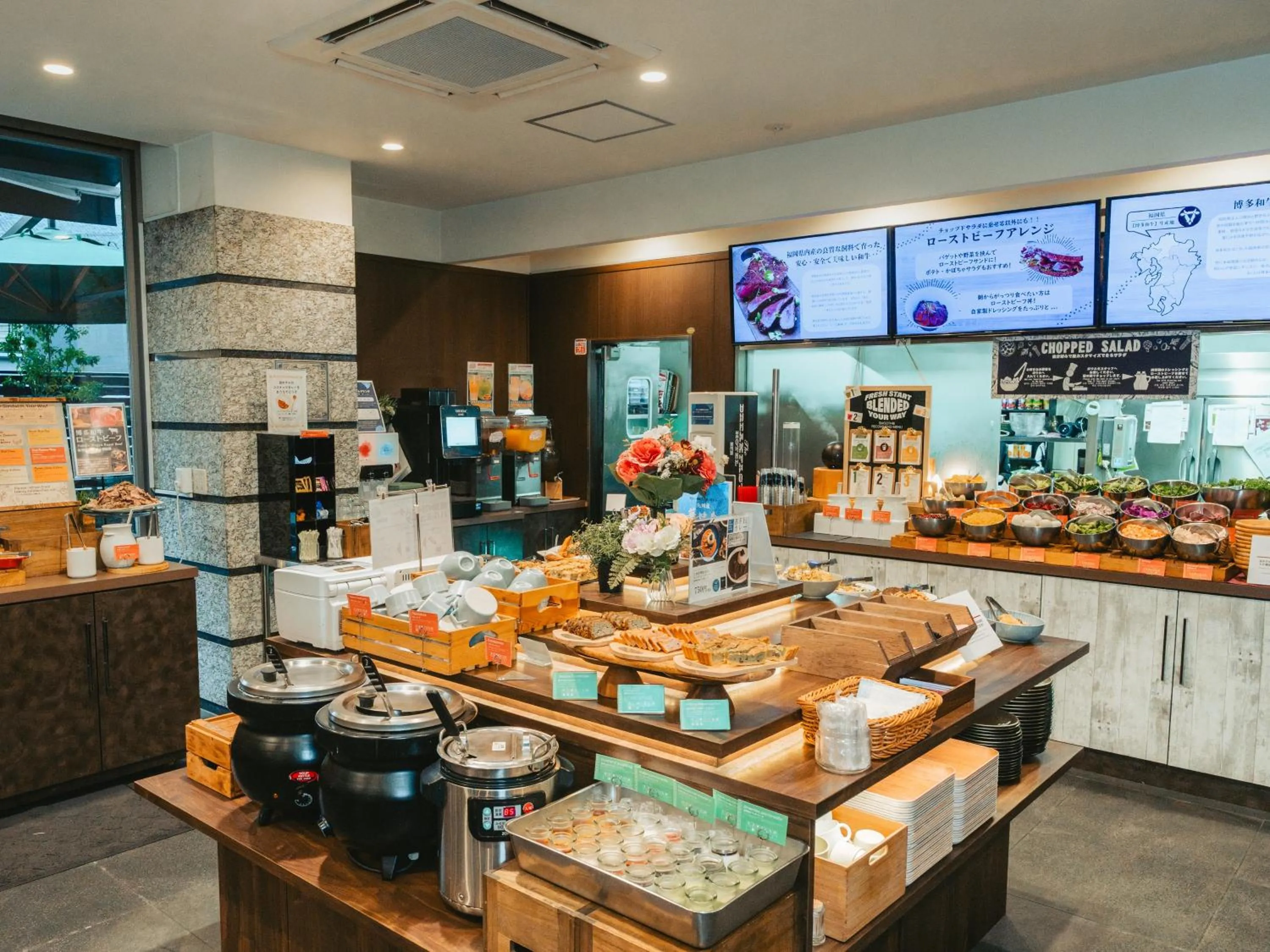 Breakfast in The BREAKFAST HOTEL Fukuoka Tenjin