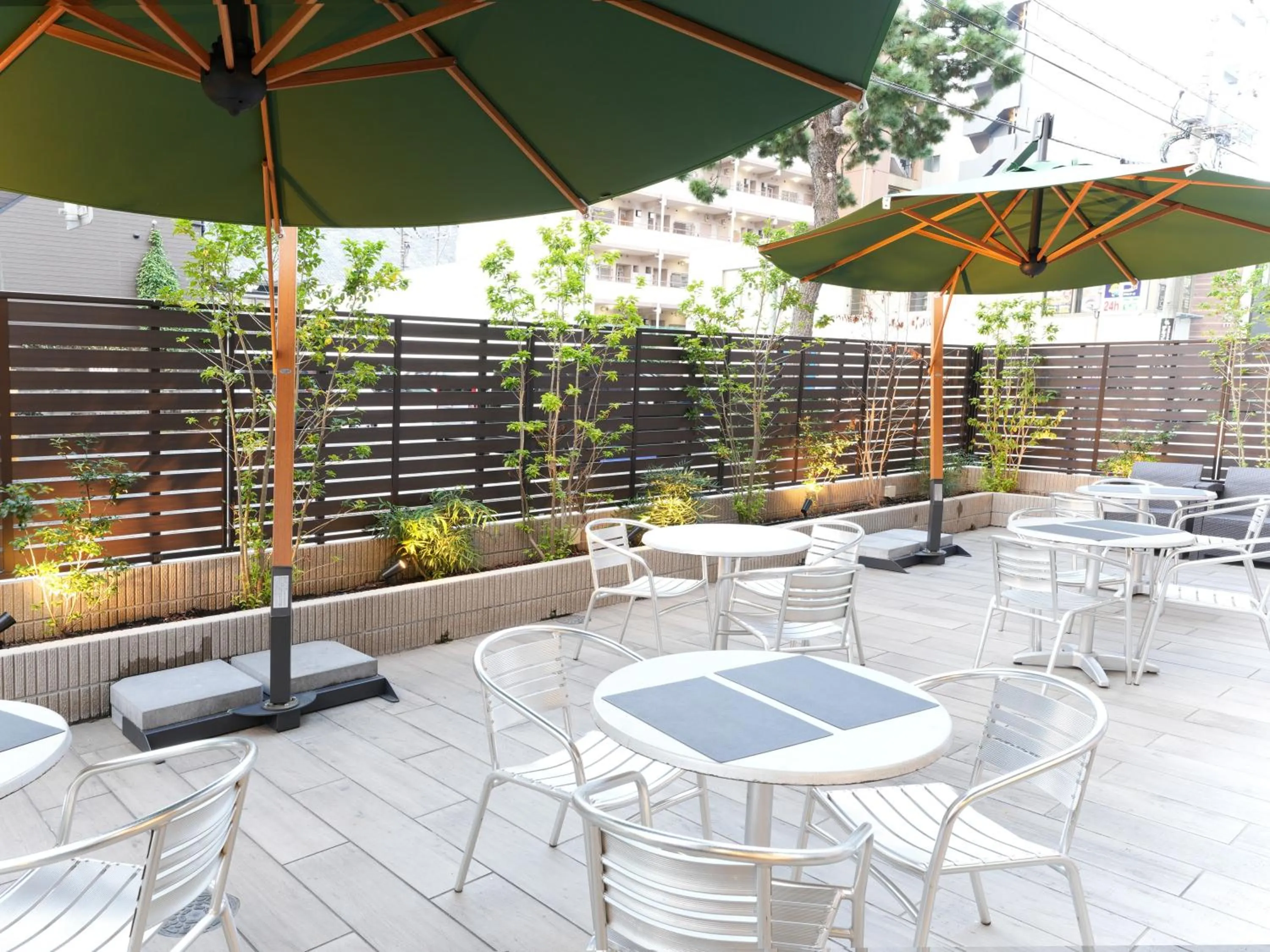 Balcony/Terrace in The BREAKFAST HOTEL Fukuoka Tenjin