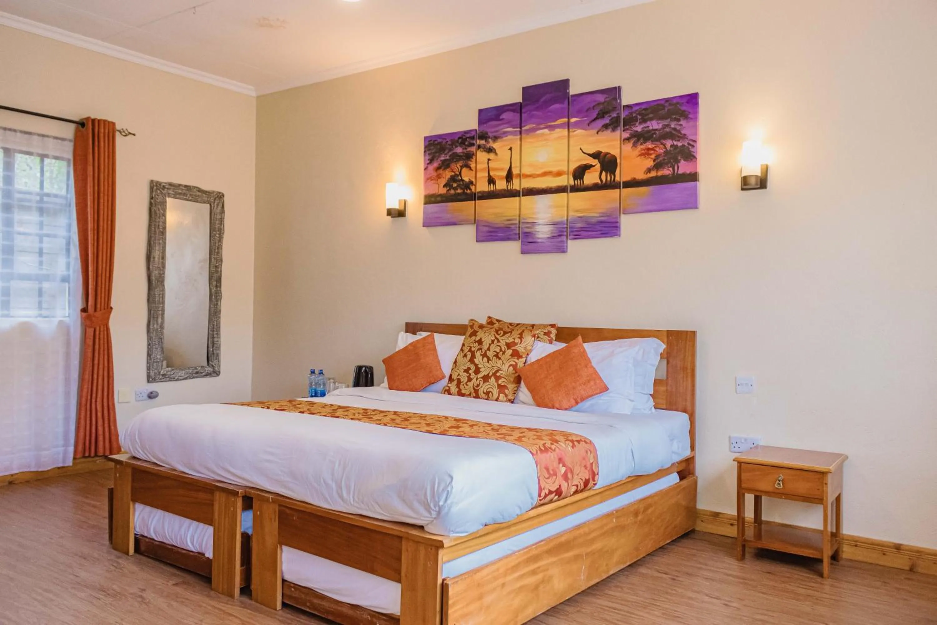 Bed in The Farmhouse Inn