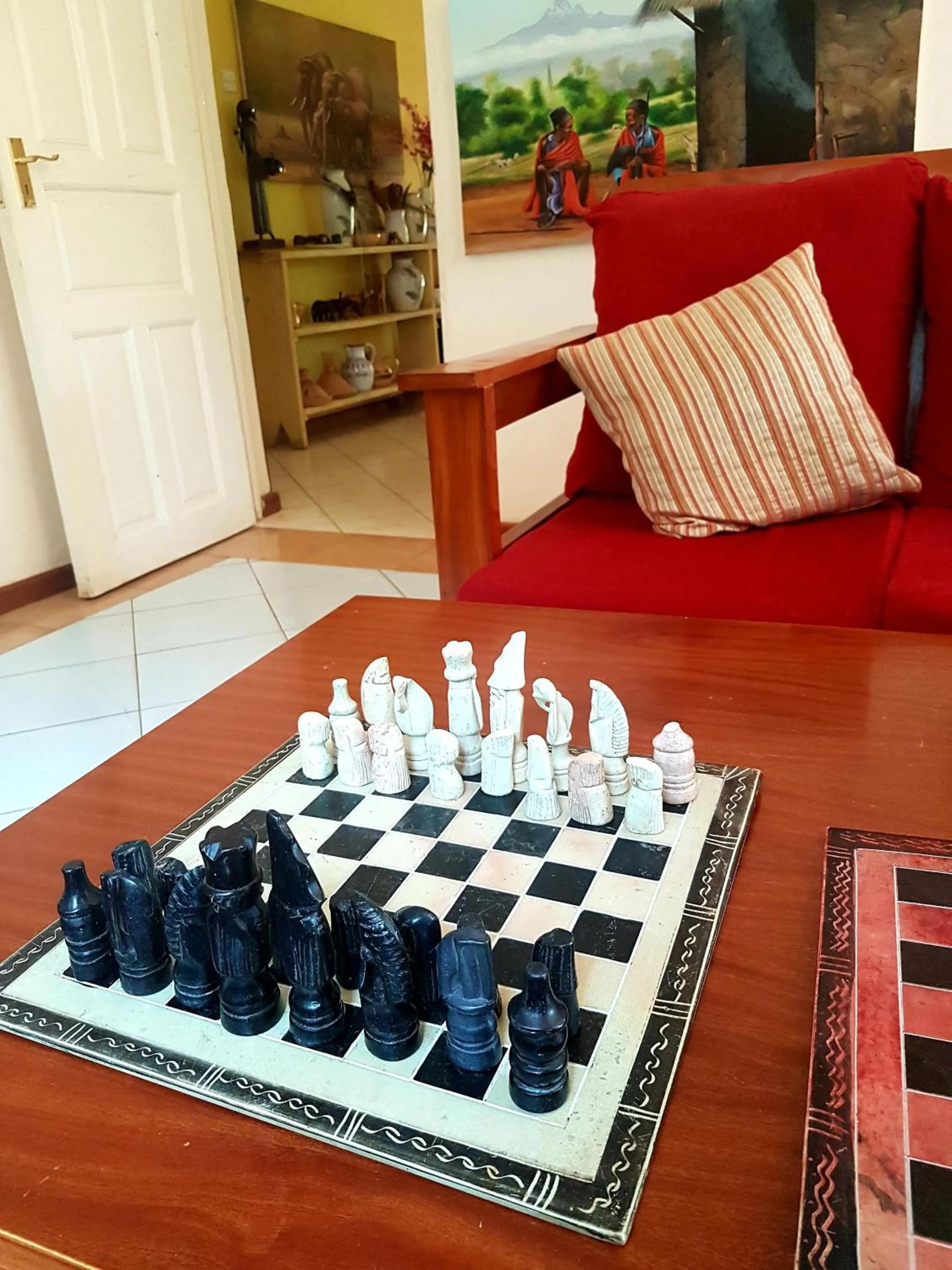 Seating area in The Farmhouse Inn