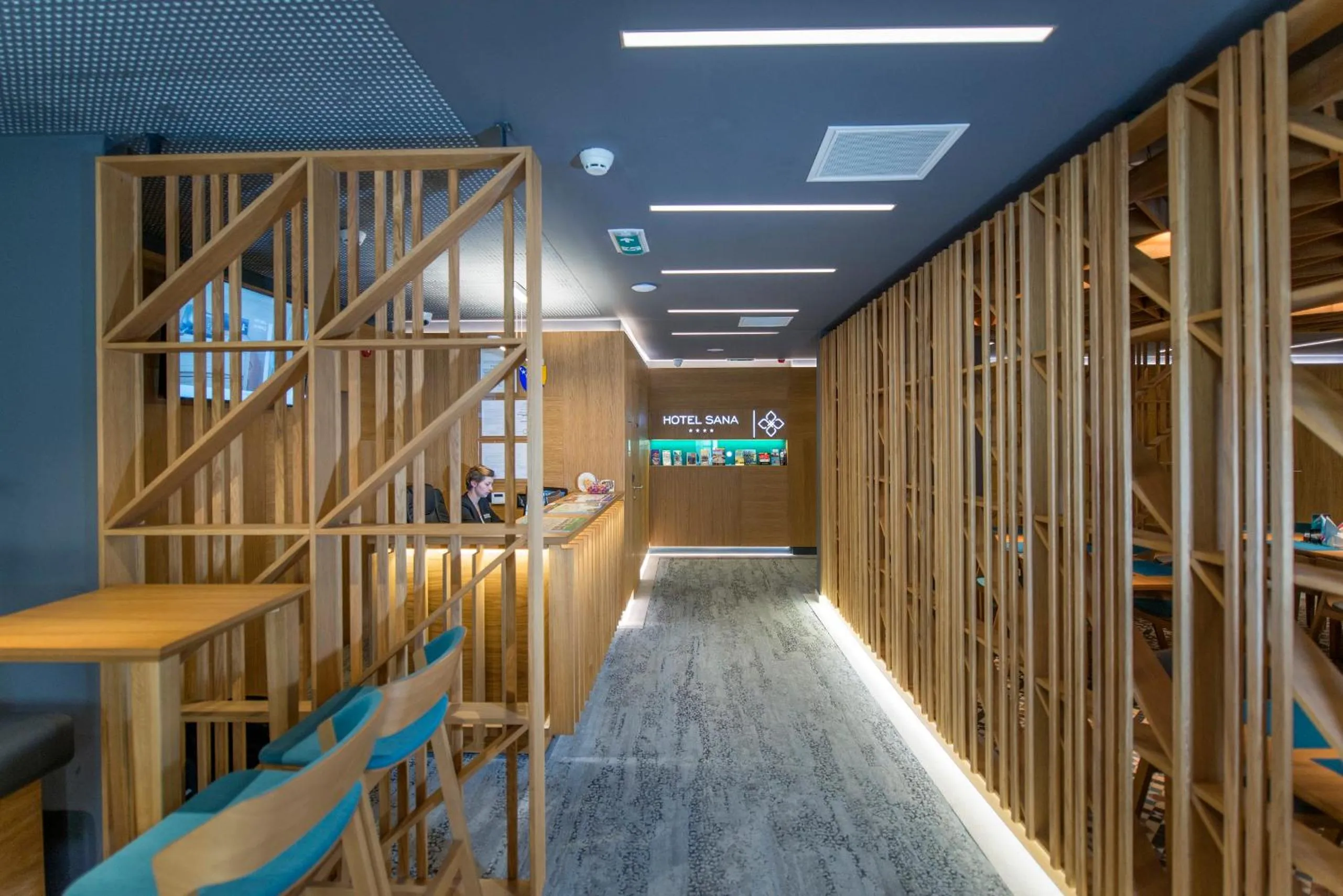 Lobby or reception in Hotel Sana