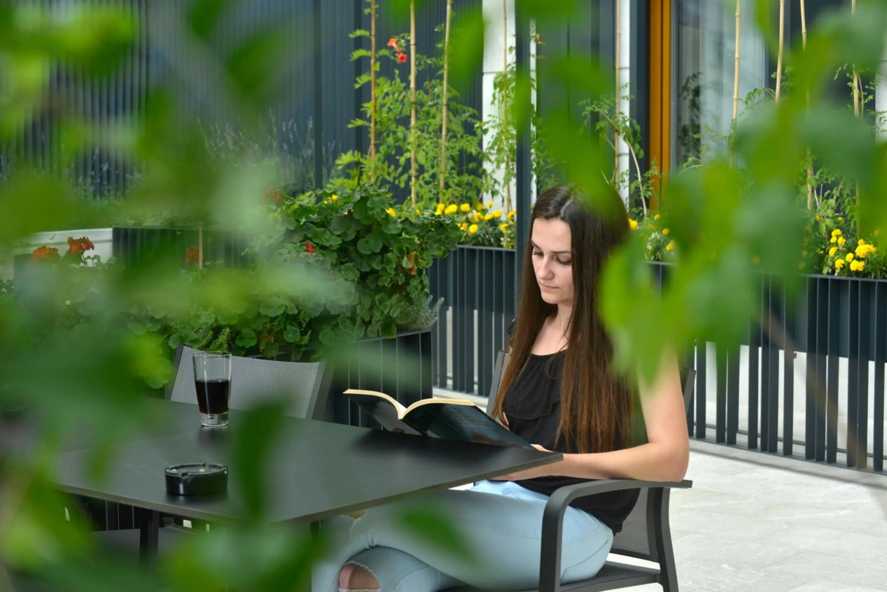 Balcony/Terrace in Hotel Sana