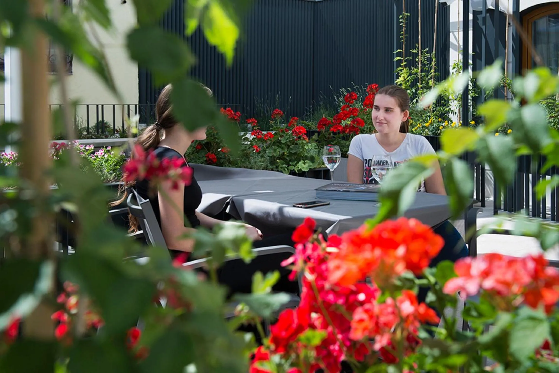 Balcony/Terrace in Hotel Sana