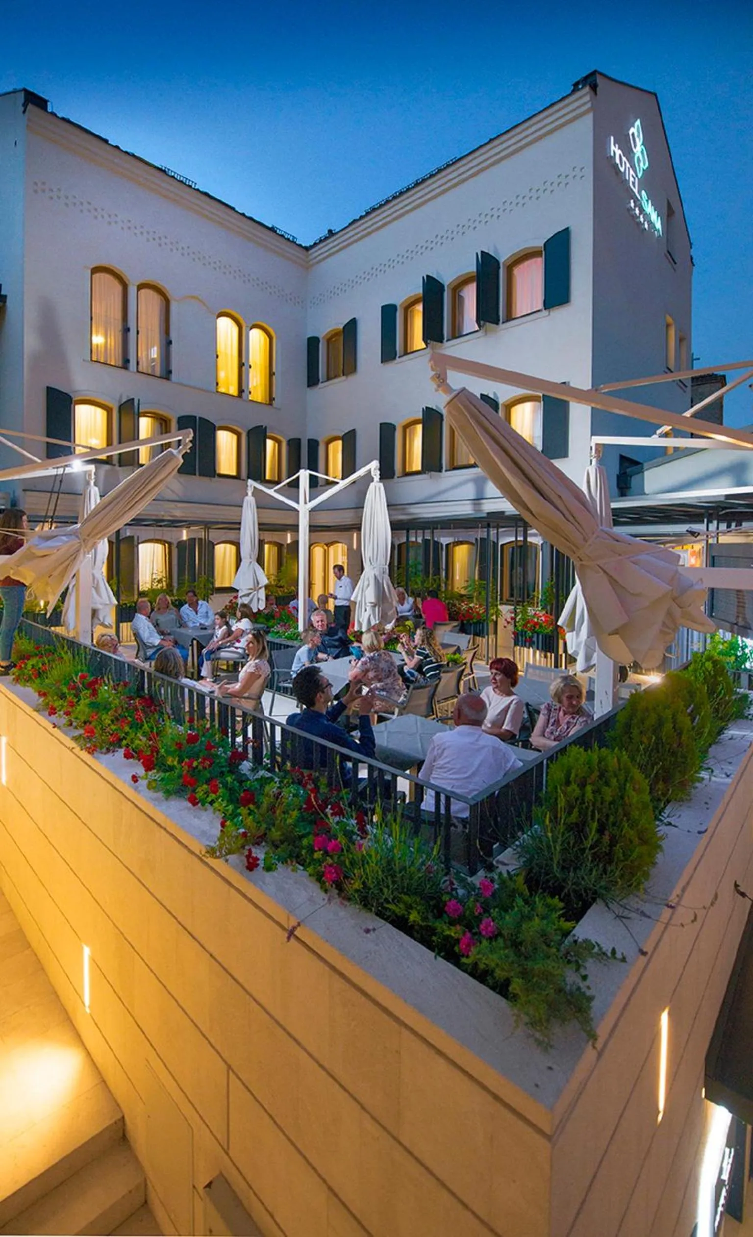 Balcony/Terrace in Hotel Sana