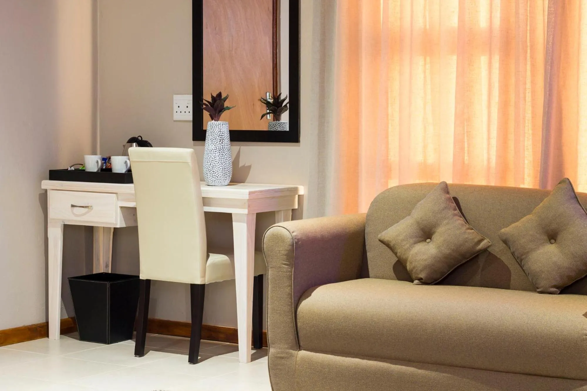 Seating area in Tsitsikamma Manor