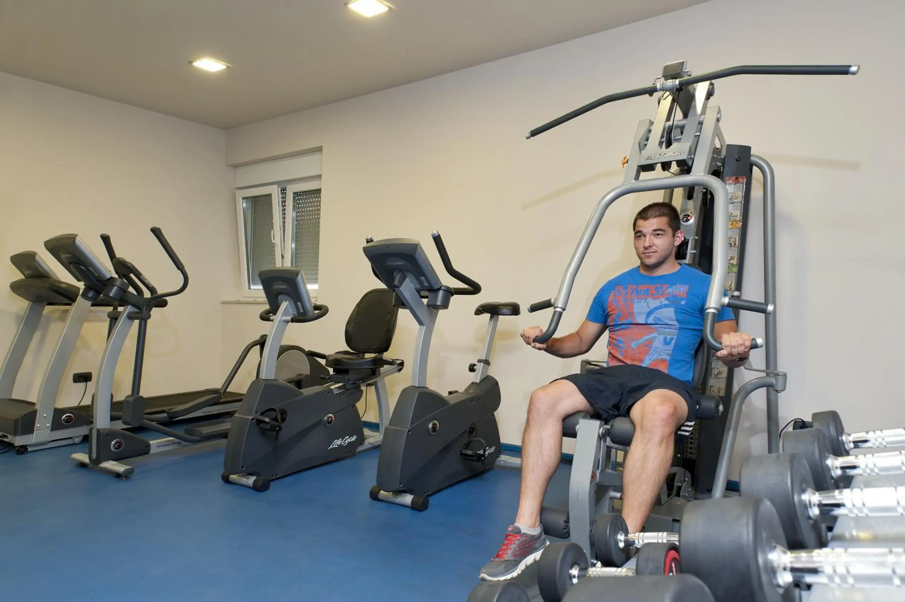 Fitness centre/facilities in Hotel Plaža Fitness centre/facilities in Hotel Plaža