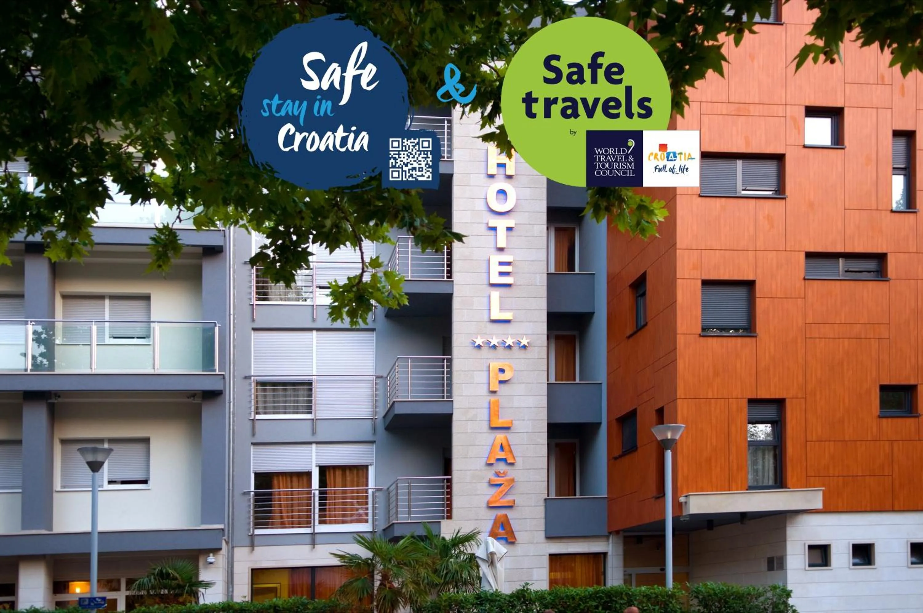 Property building in Hotel Plaža