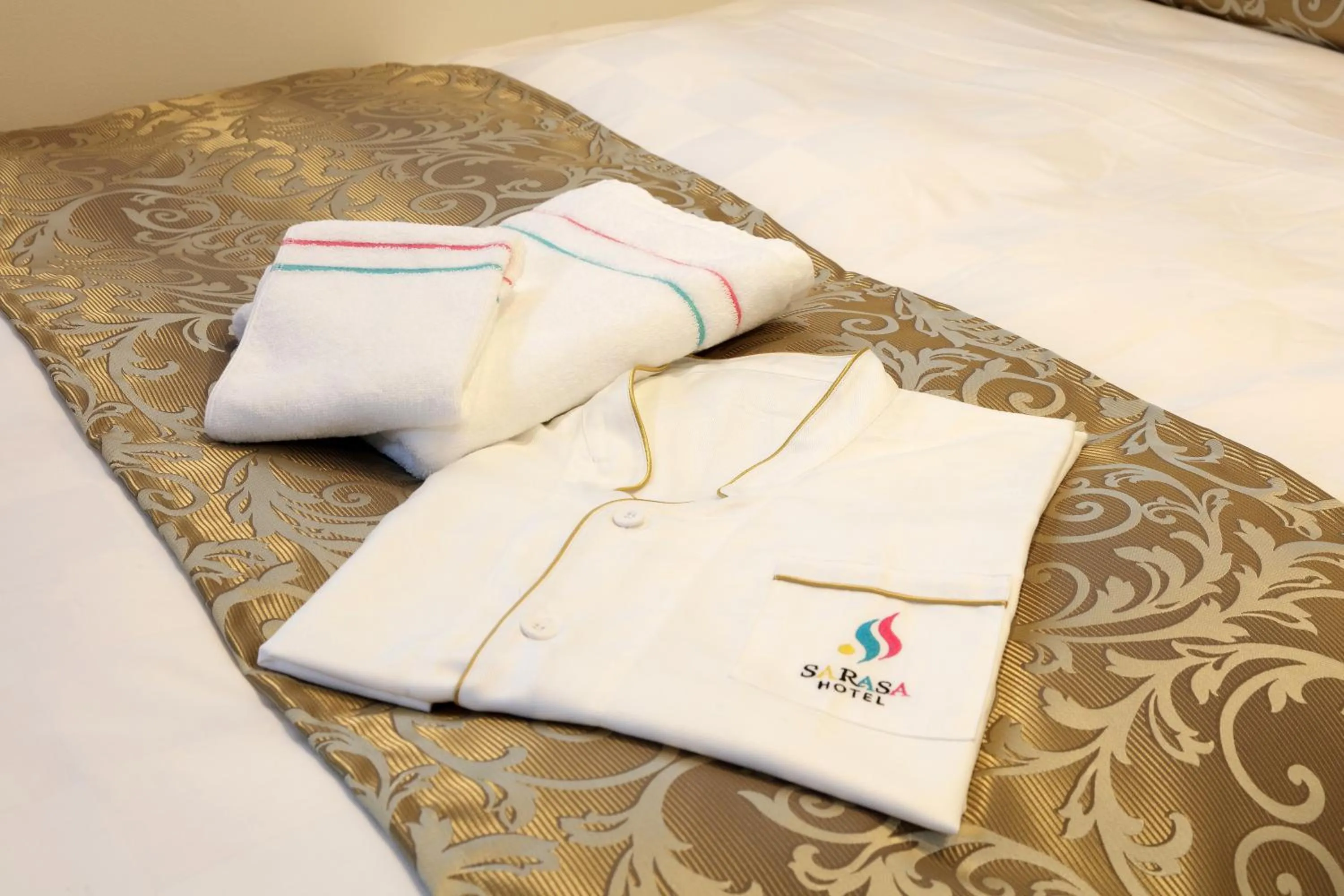 Photo of the whole room, Bed in SARASA HOTEL Shinsaibashi