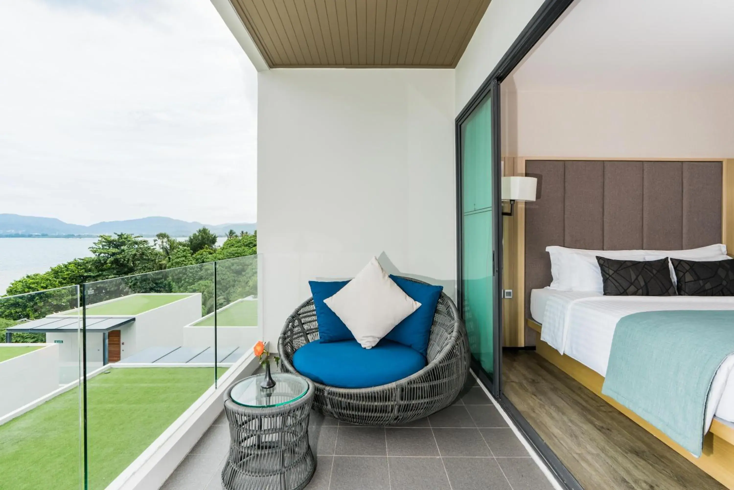 View (from property/room), Bed in My Beach Resort Phuket, Panwa Beach View (from property/room), Bed in My Beach Resort Phuket, Panwa Beach