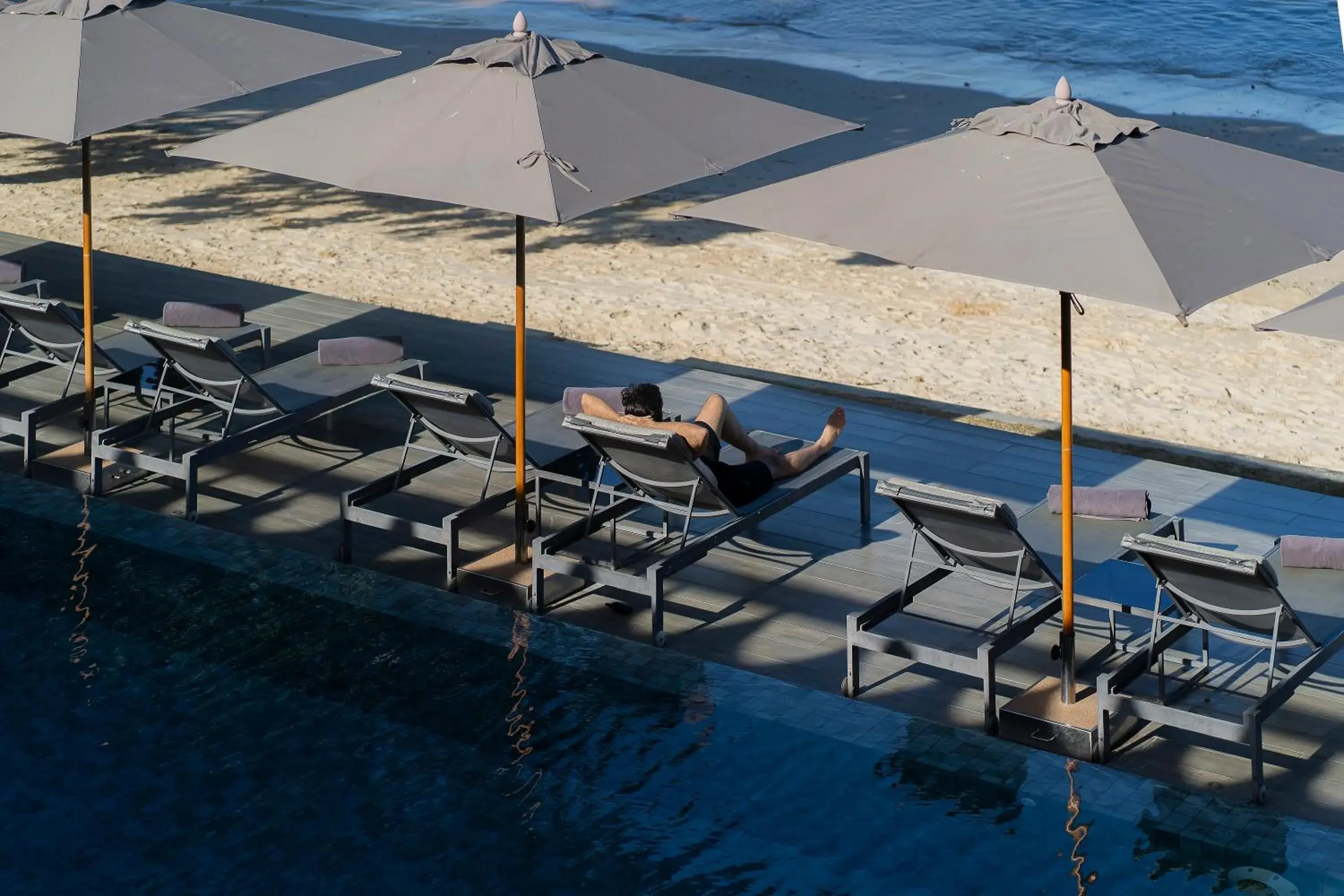 Swimming pool in My Beach Resort Phuket, Panwa Beach Swimming pool in My Beach Resort Phuket, Panwa Beach