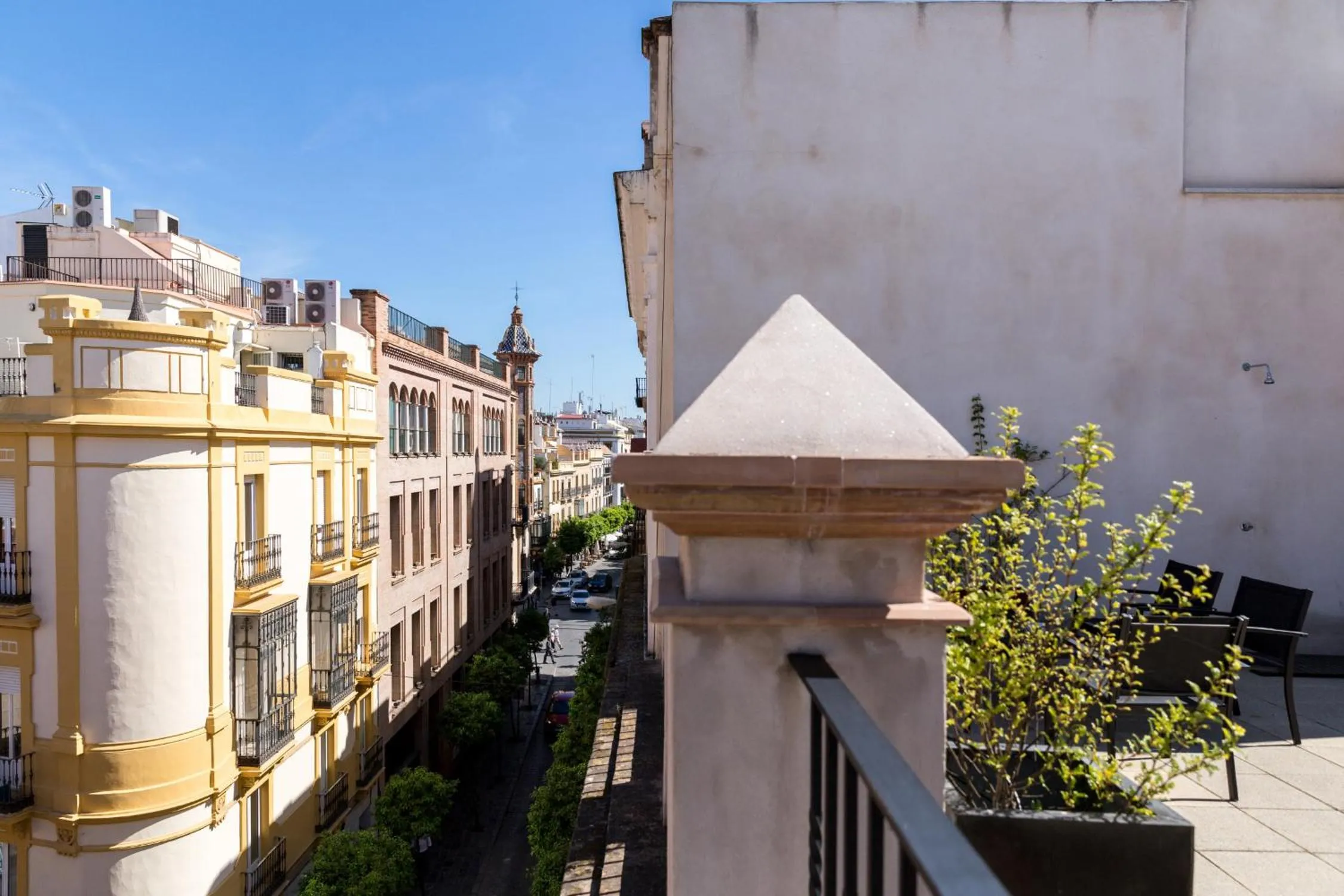 Balcony/Terrace in Welldone Cathedral Suites