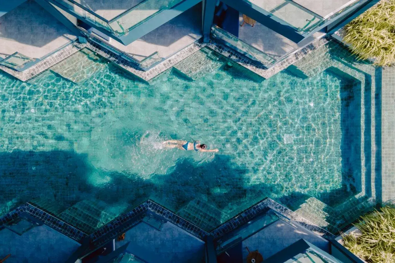 Pool view in Hotel Tide Phuket Beachfront Pool view in Hotel Tide Phuket Beachfront