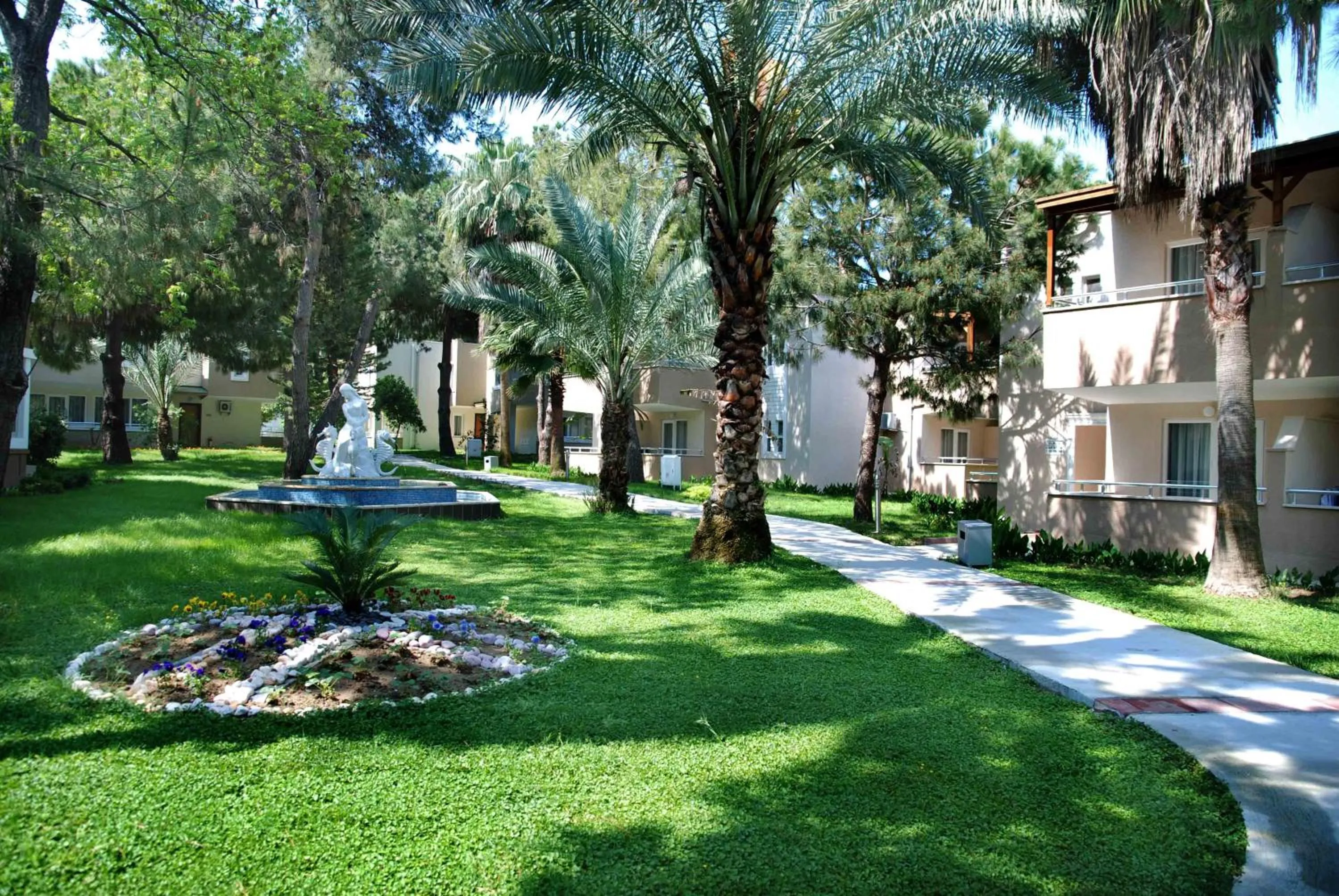 Garden view in Club Sidelya Hotel