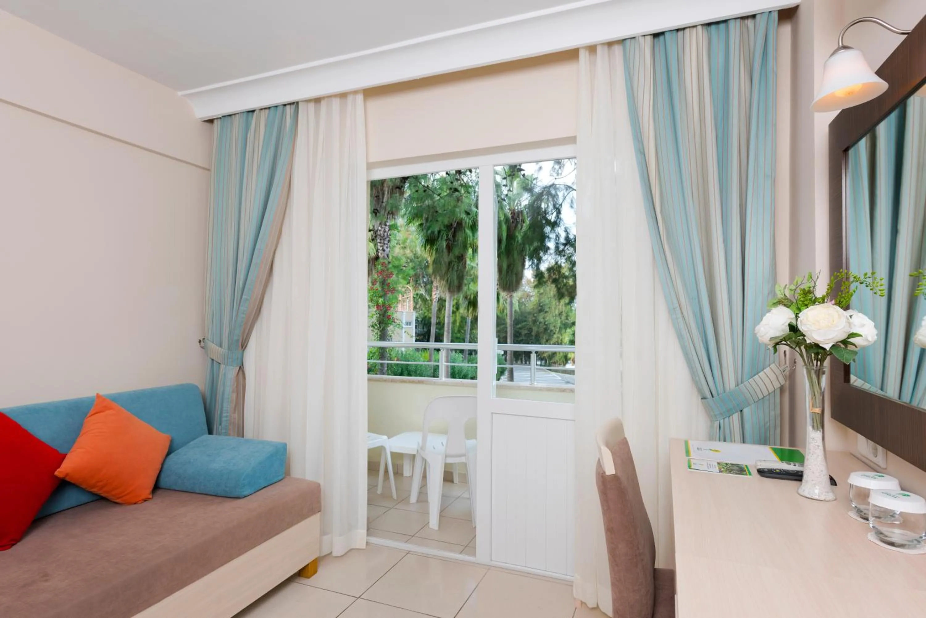 Bed in Club Sidelya Hotel