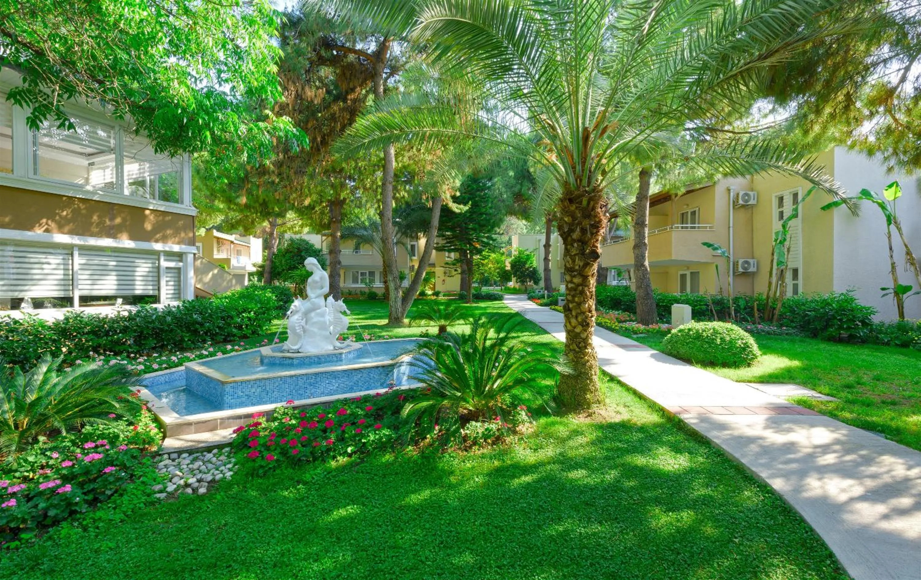 Patio in Club Sidelya Hotel